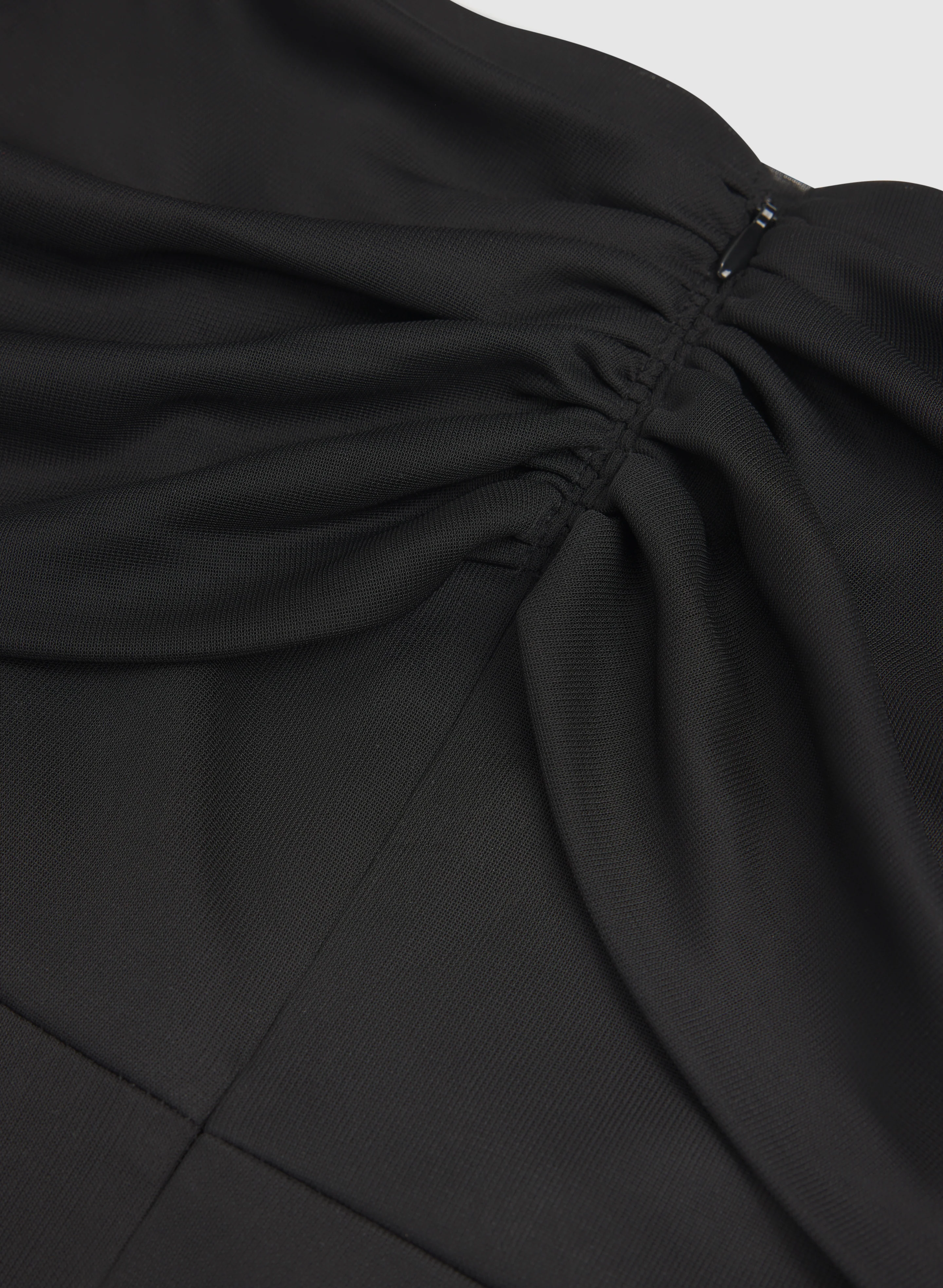 Mesh Cowl Neck Dress - Image 6