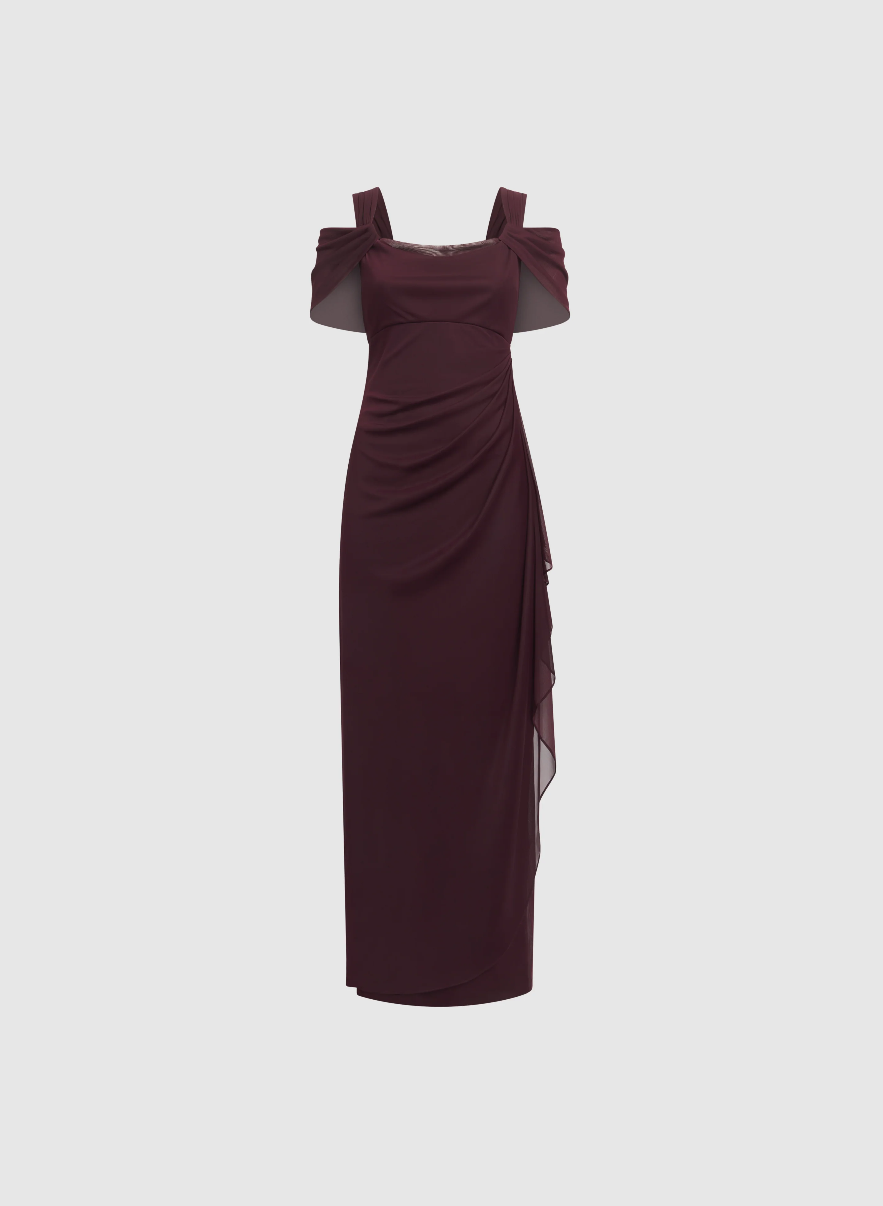 Mesh Cowl Neck Dress - Image 5