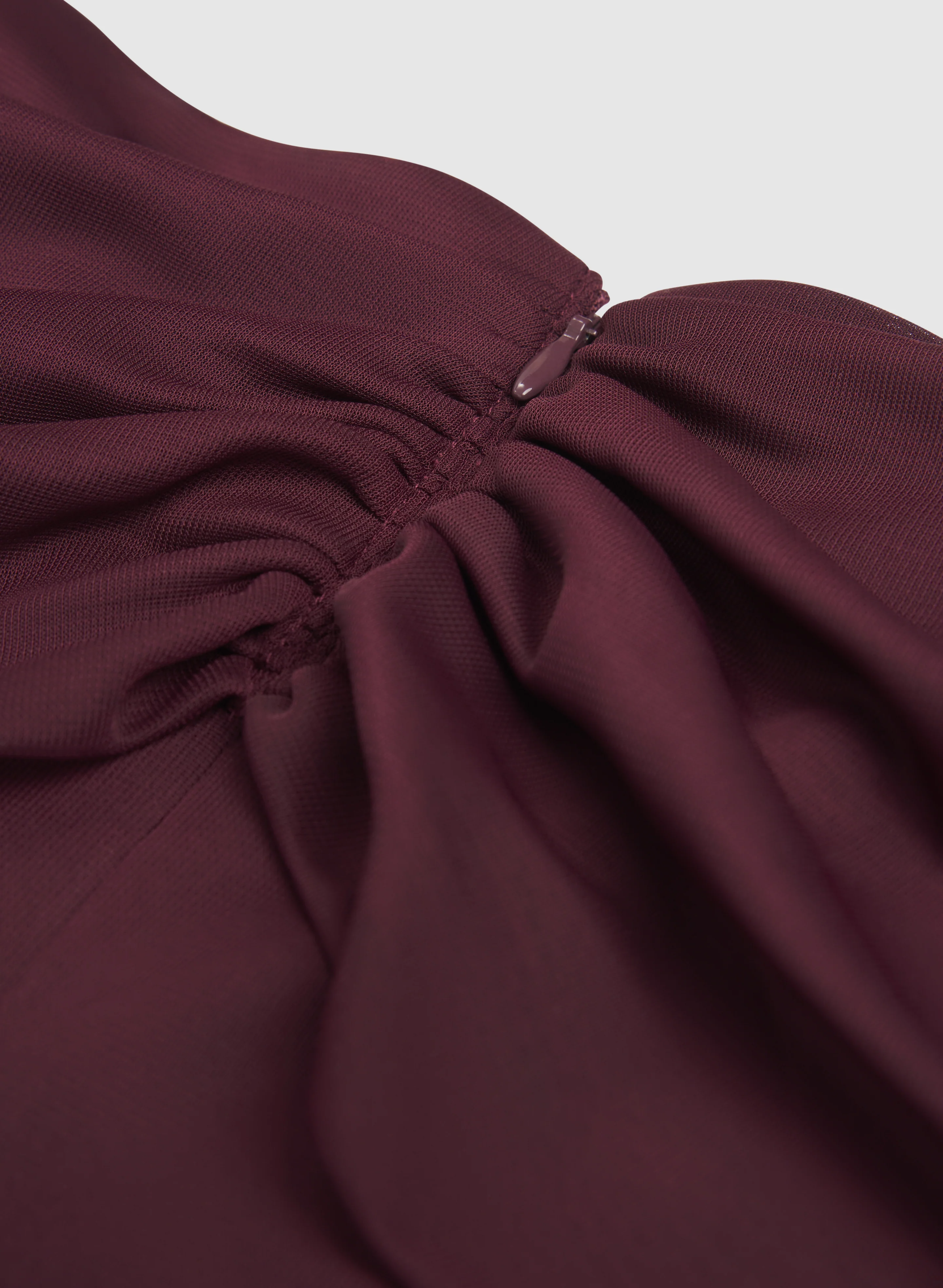 Mesh Cowl Neck Dress - Image 6
