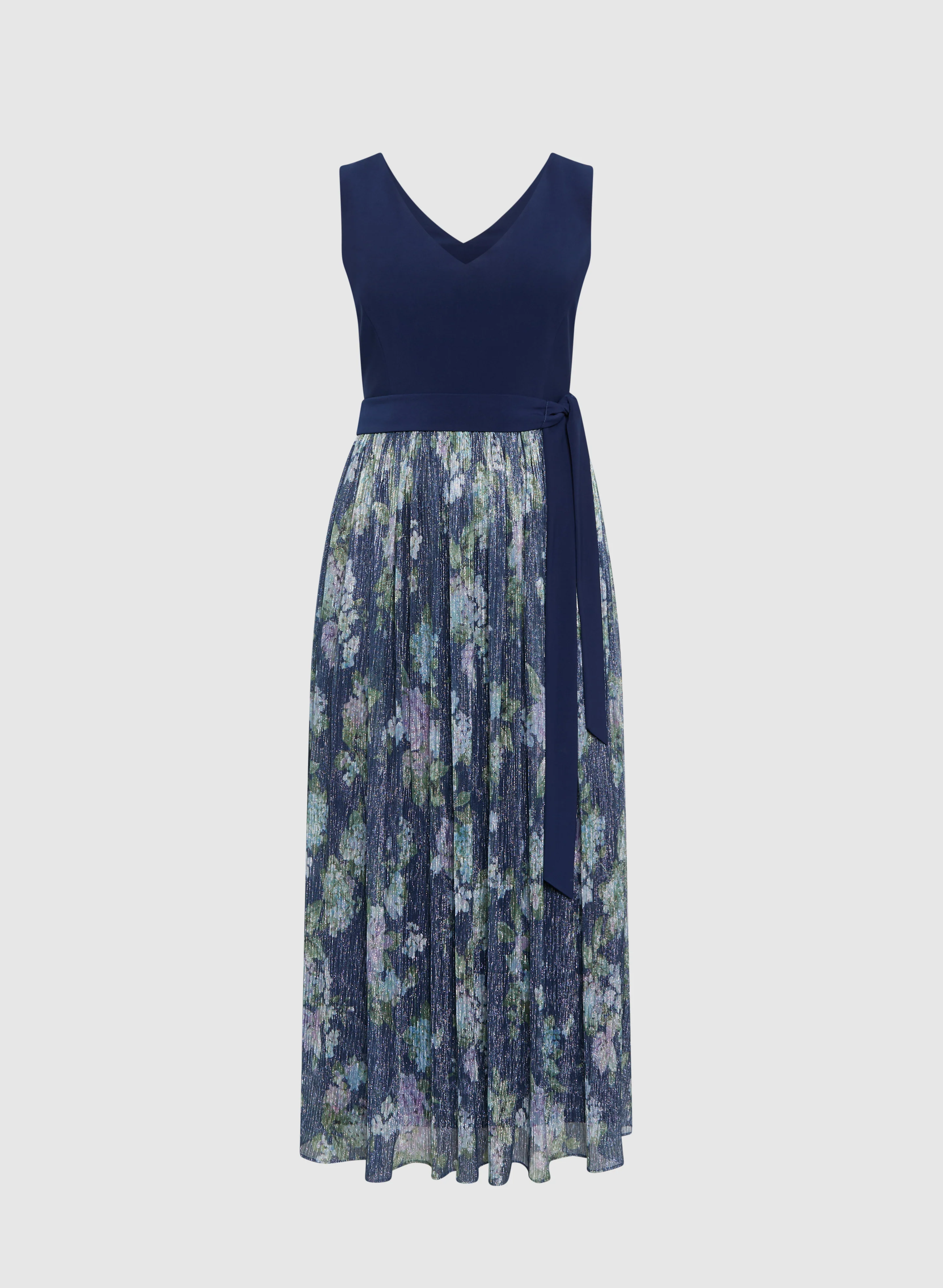 Mesh & Jersey Dress - Image 6