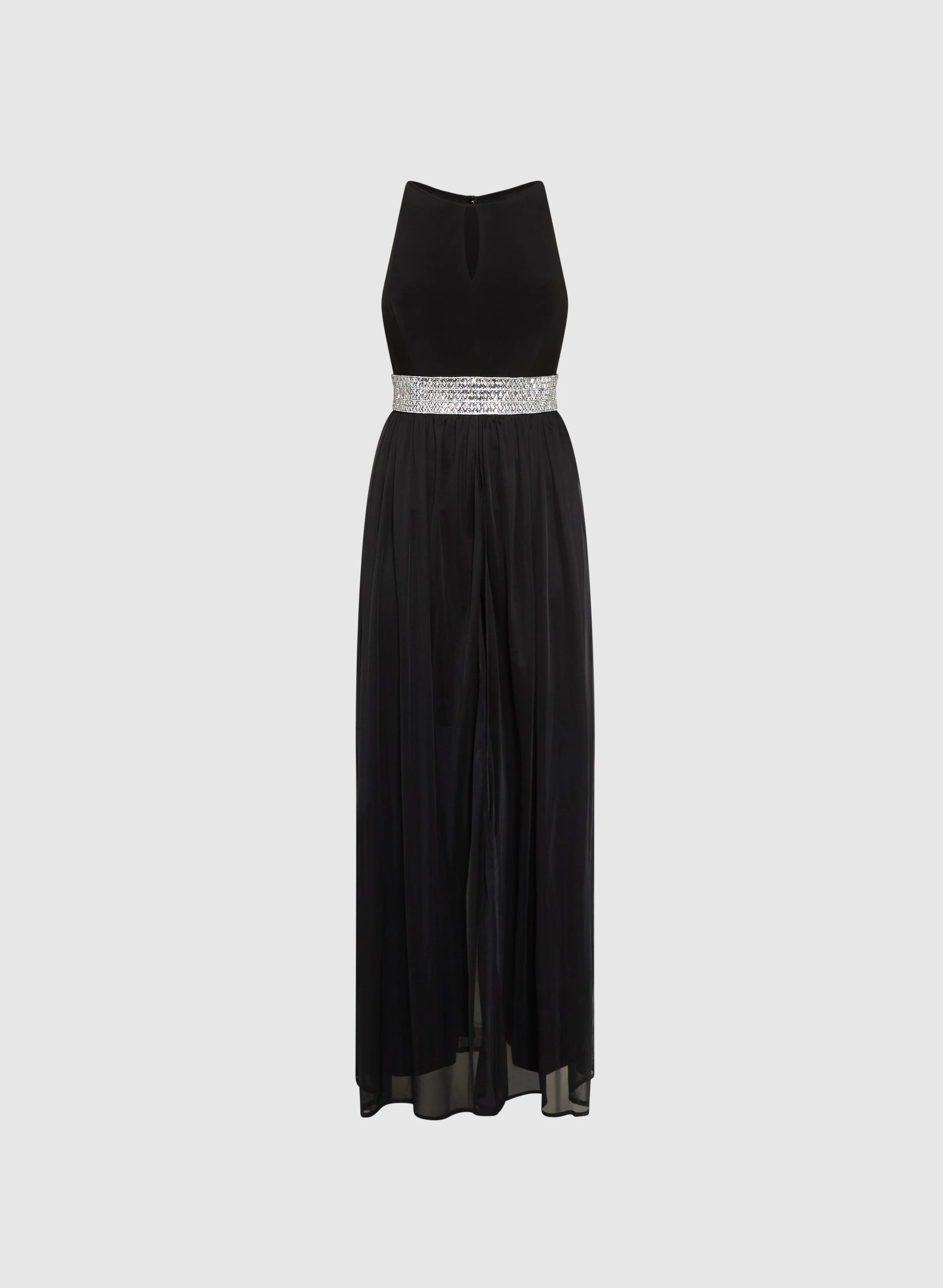 Mesh Overlay Jumpsuit - Image 6