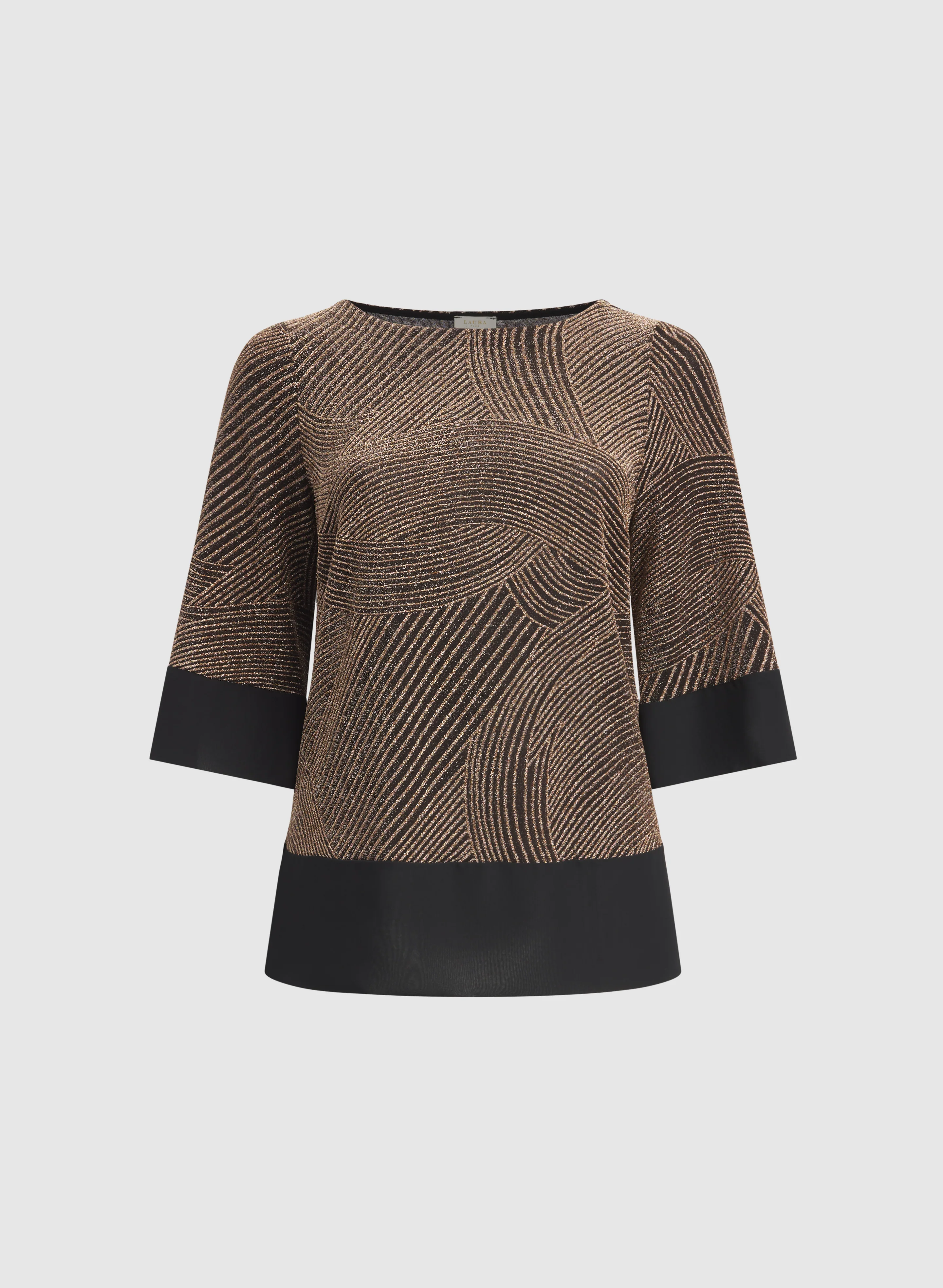 Metallic Jacquard Top - Image 6