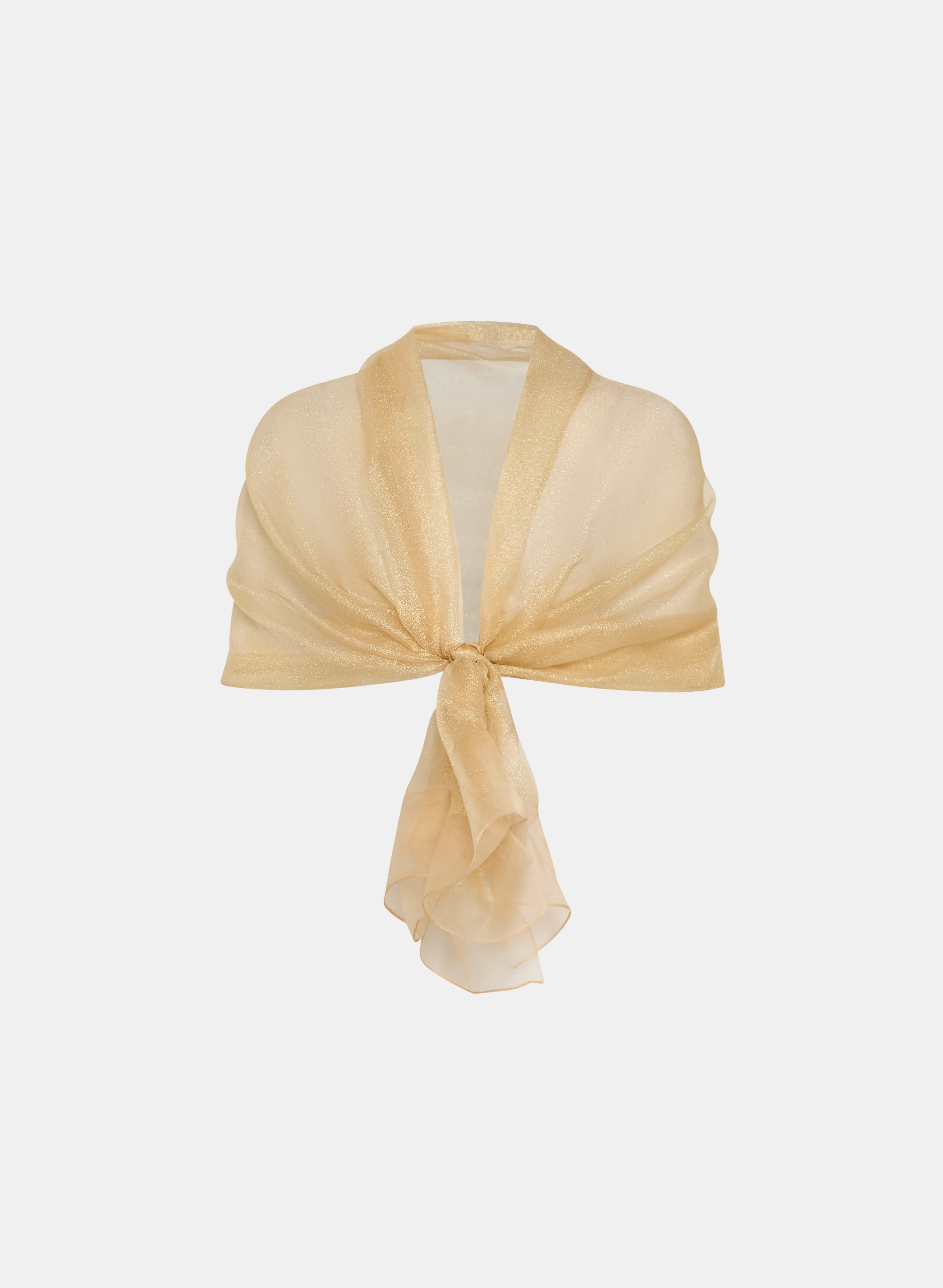 Metallic Organza Shawl