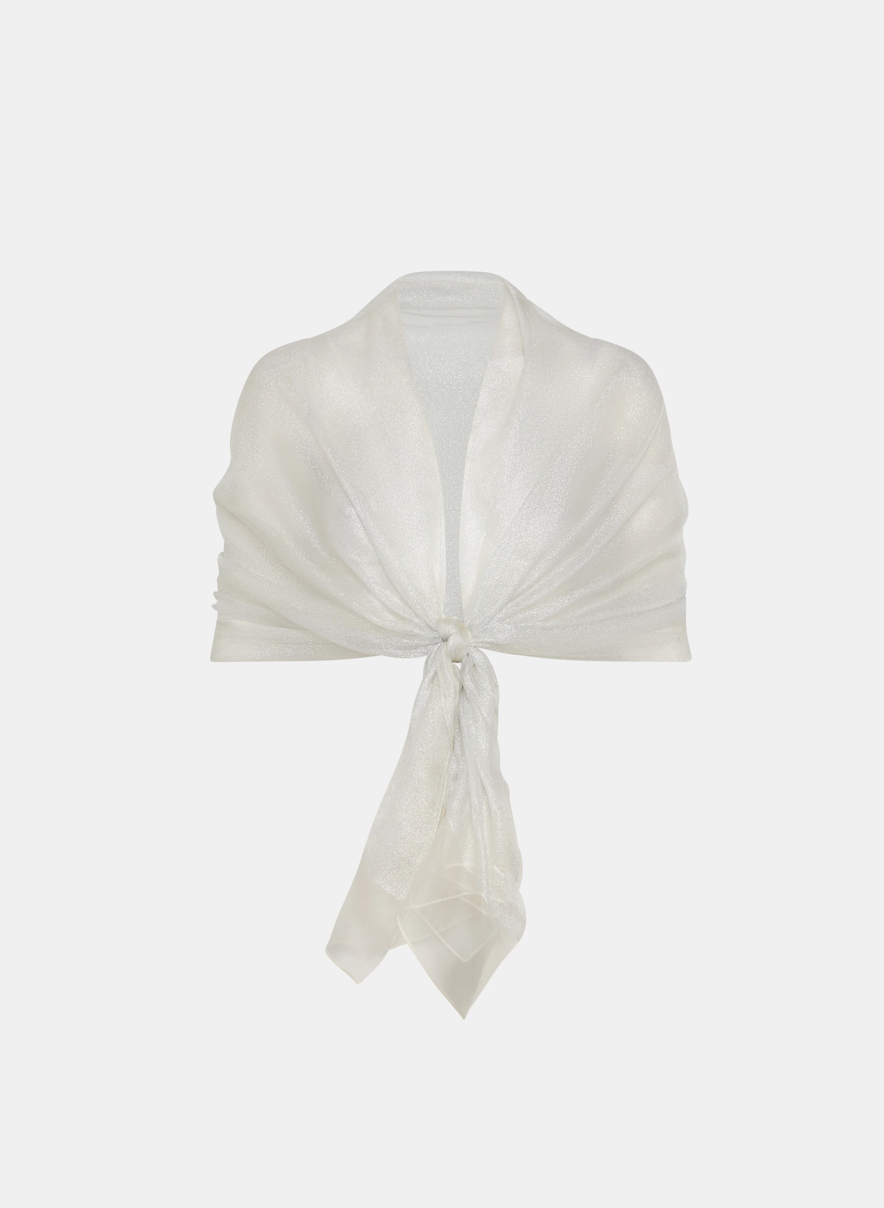 Metallic Organza Shawl