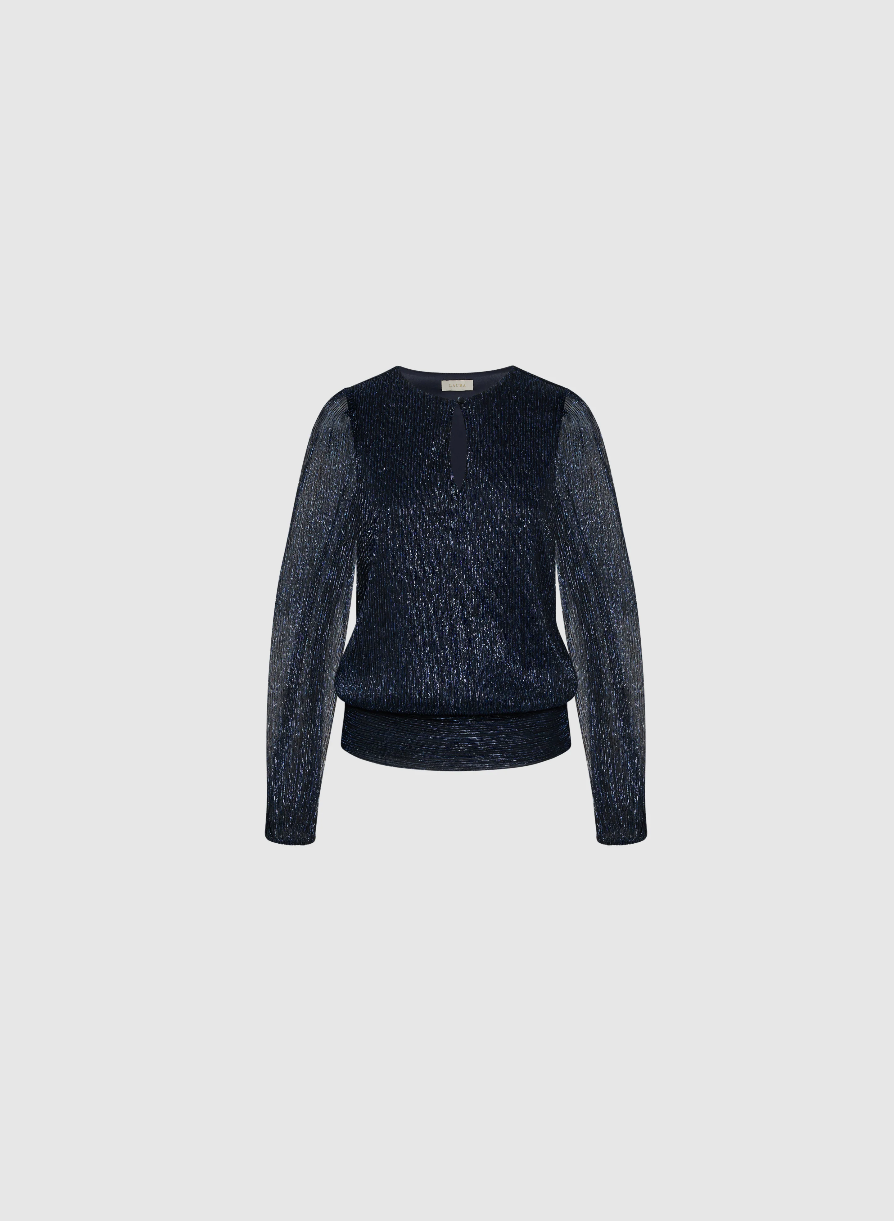 Metallic Plisse Top - Image 5