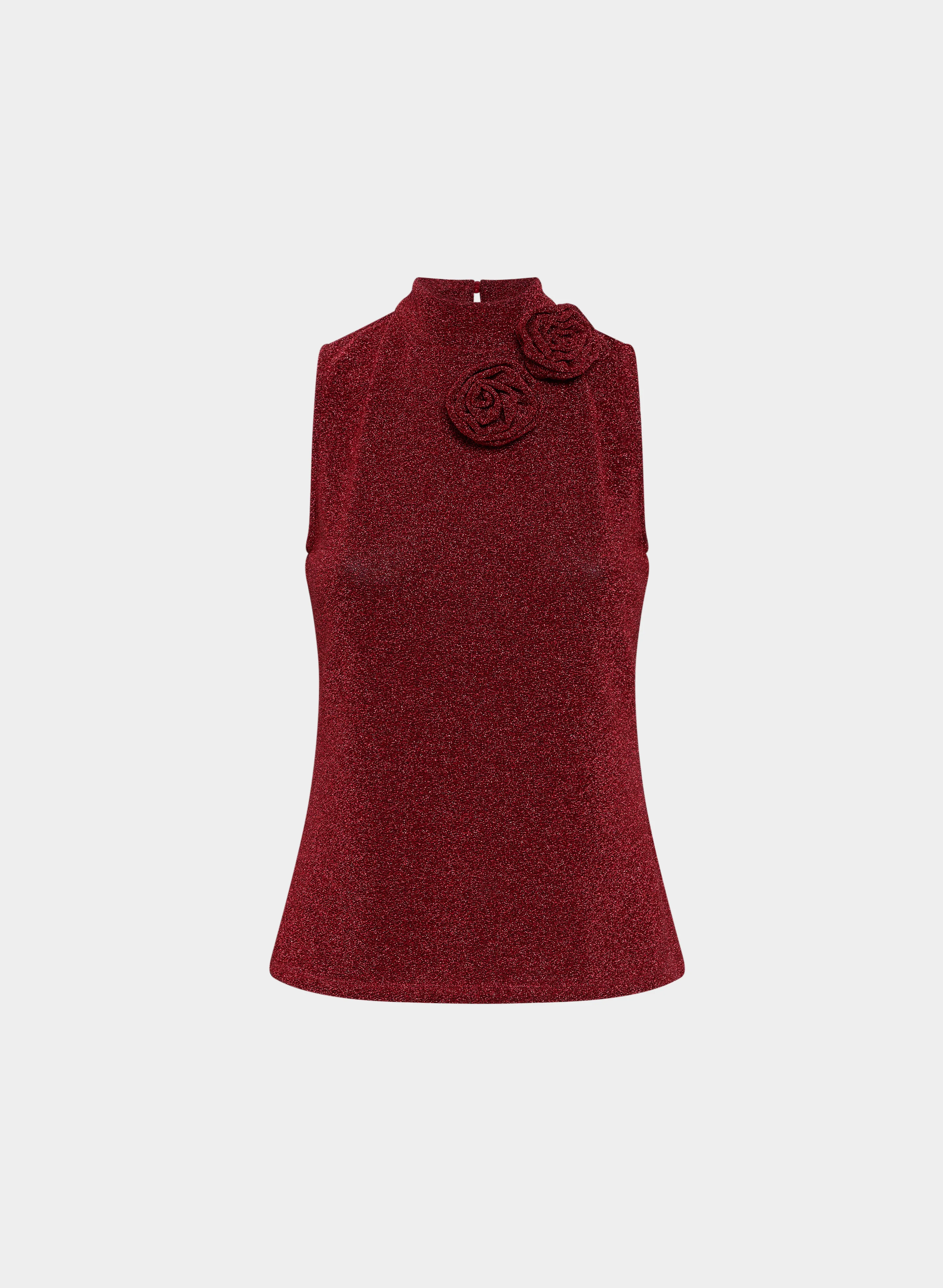 Metallic Sleeveless Top - Image 5