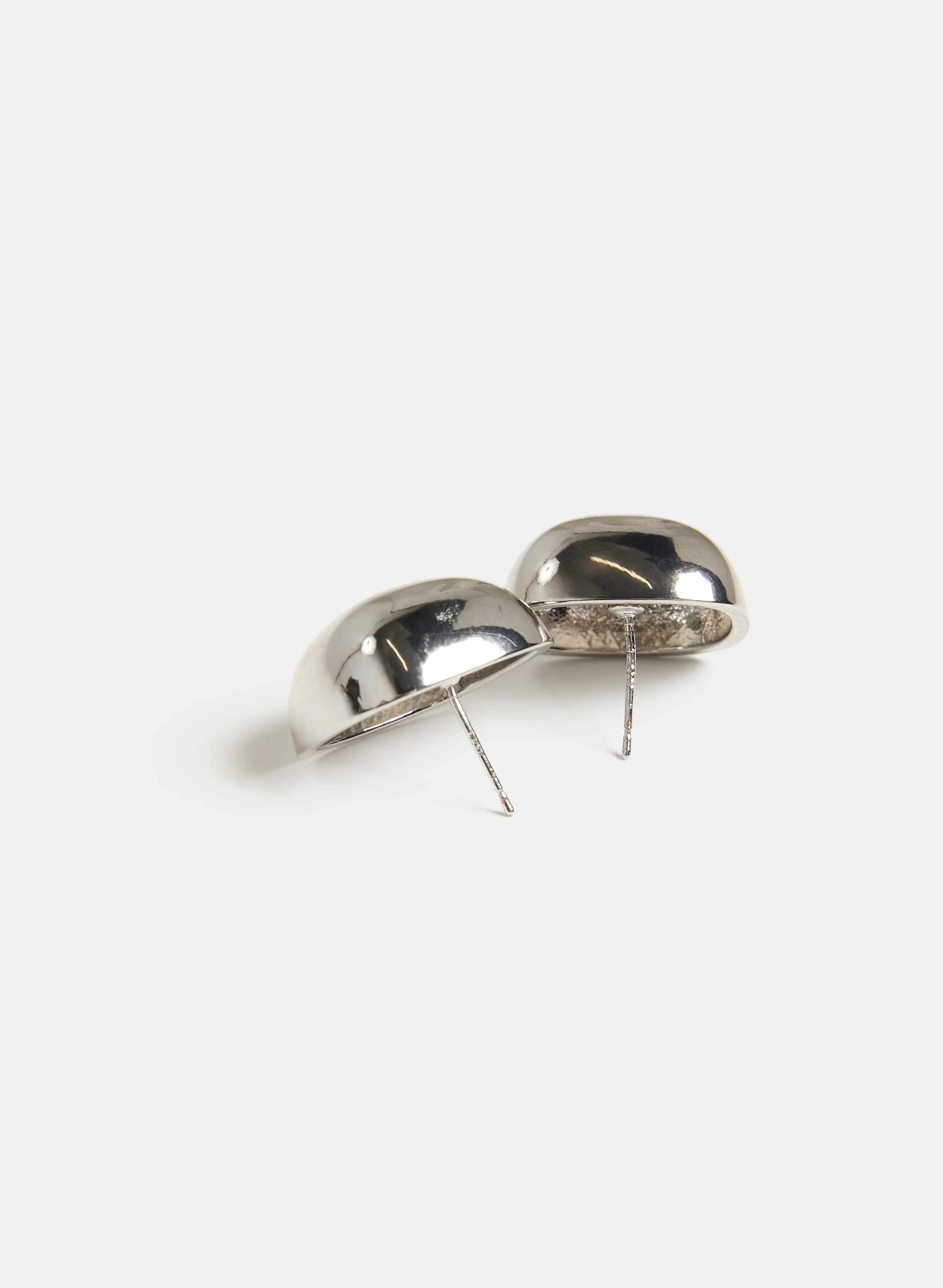 Metallic Square Earrings - Image 2
