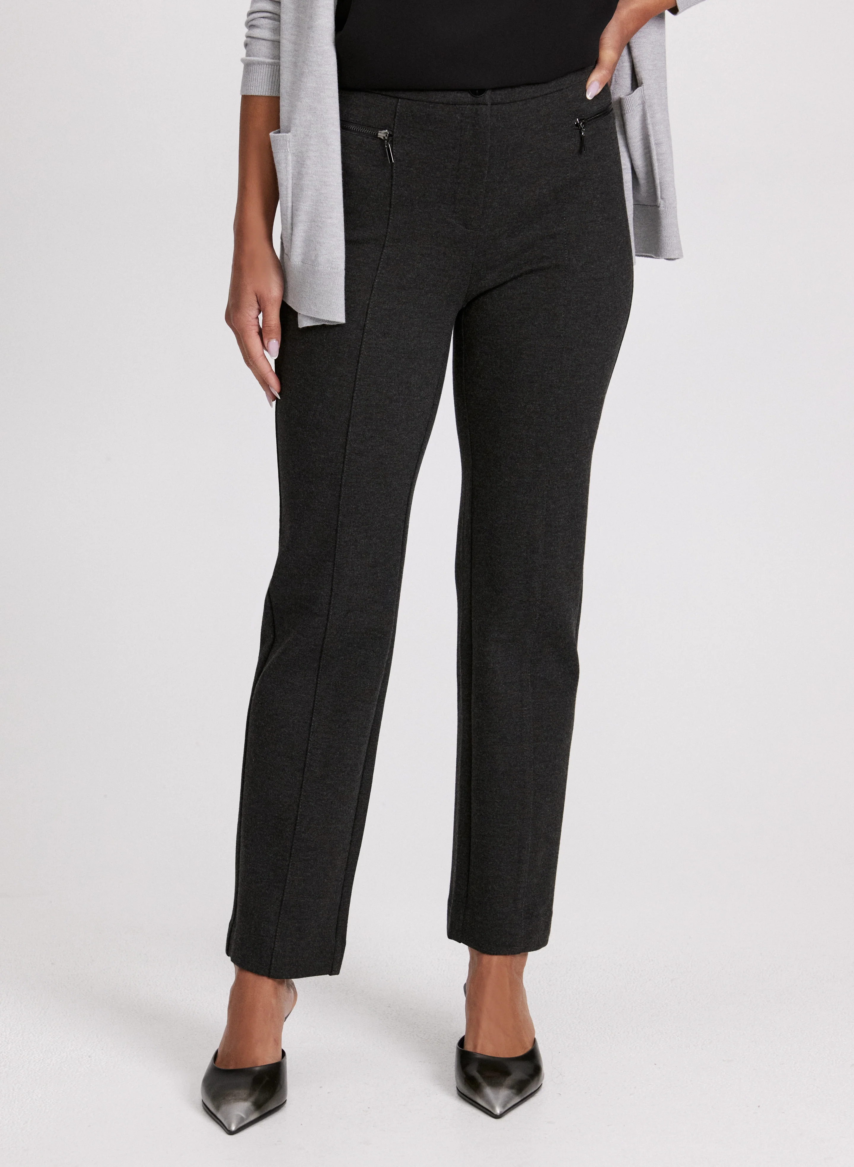 Mia Straight-Leg Pants - Short