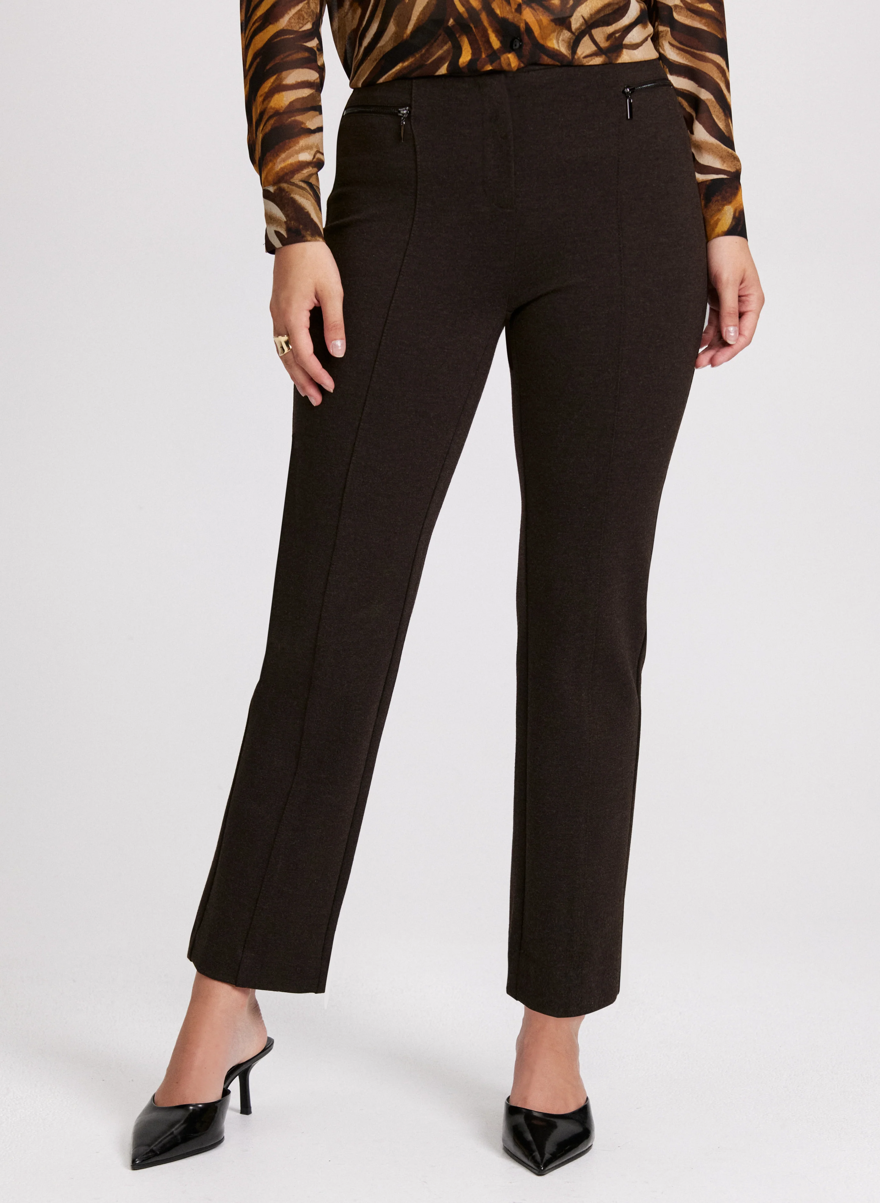 Mia Straight-Leg Pants - Short