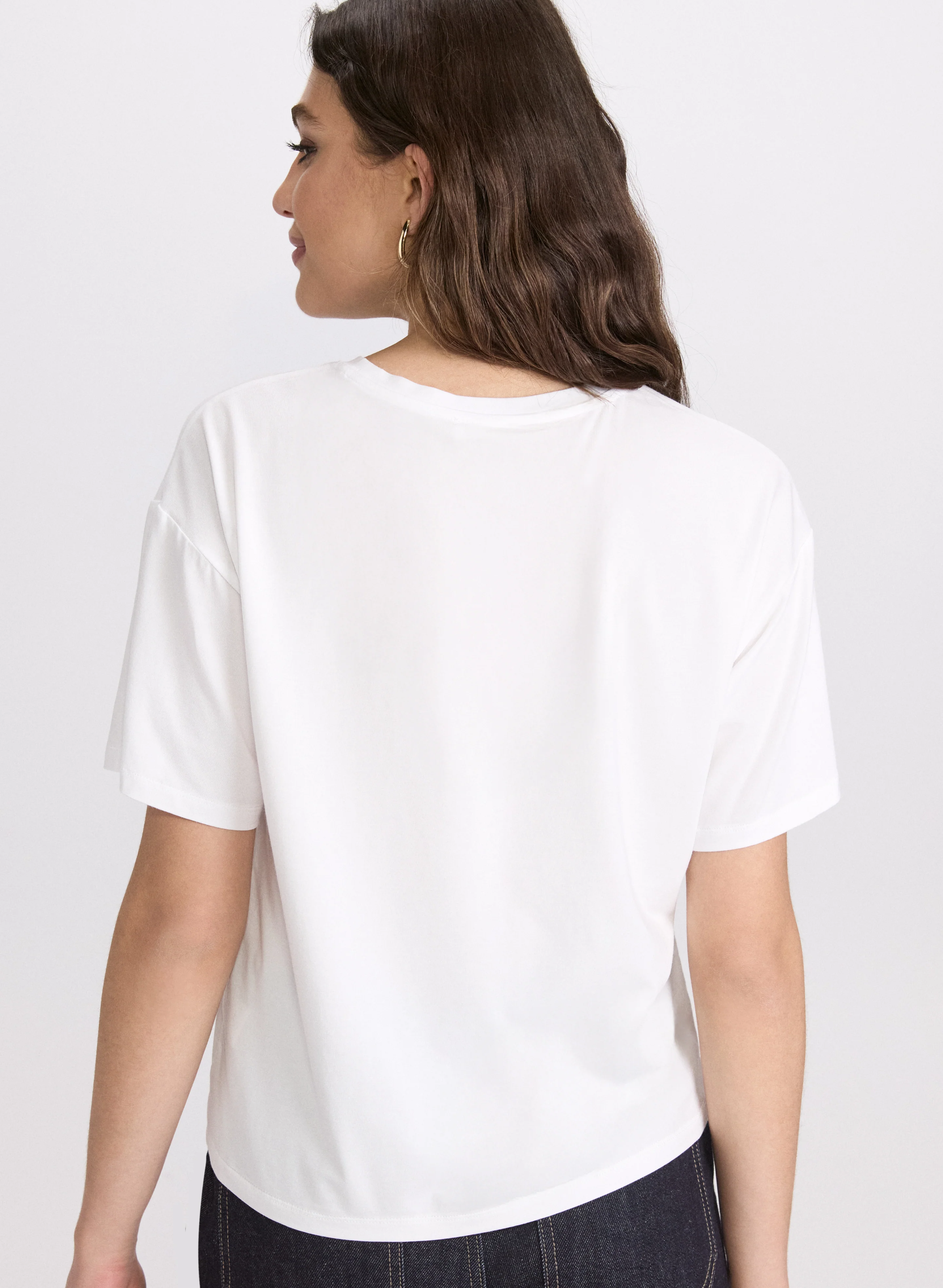 'Milan' Sequin T-Shirt - Image 2