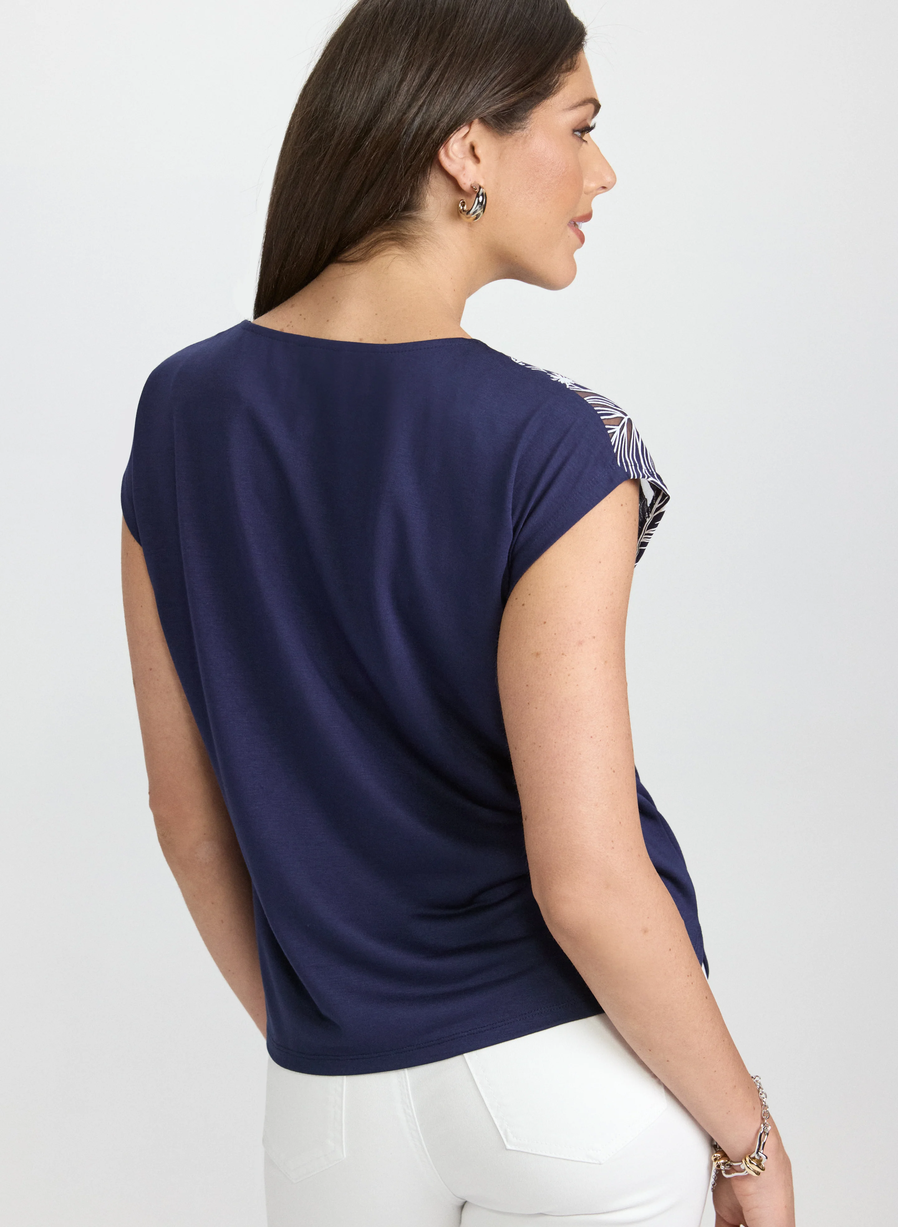 Mixed Floral T-Shirt - Image 4