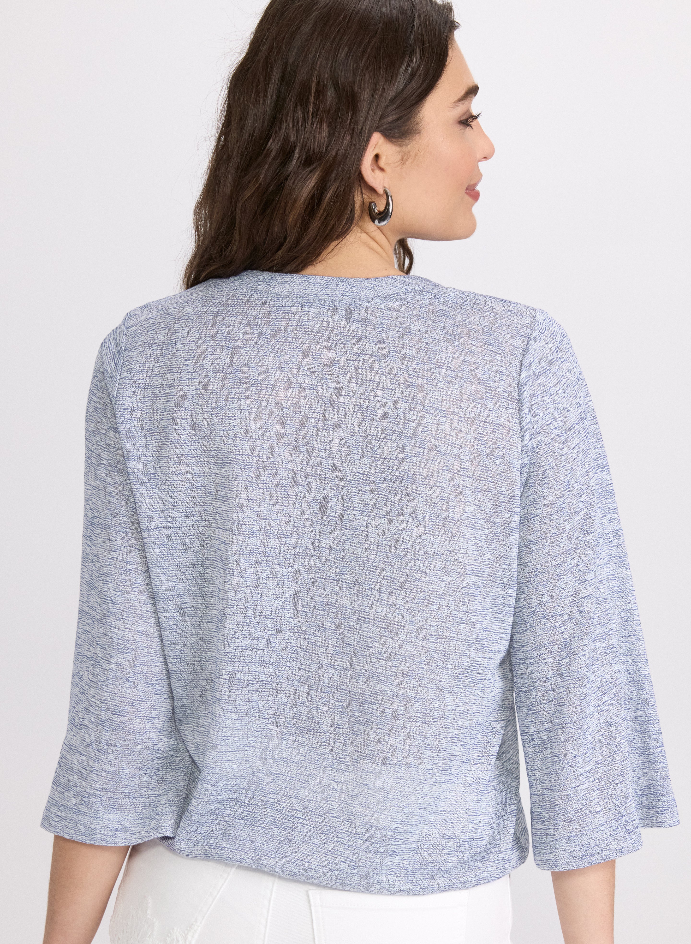 Mixed Knit Top - Image 4