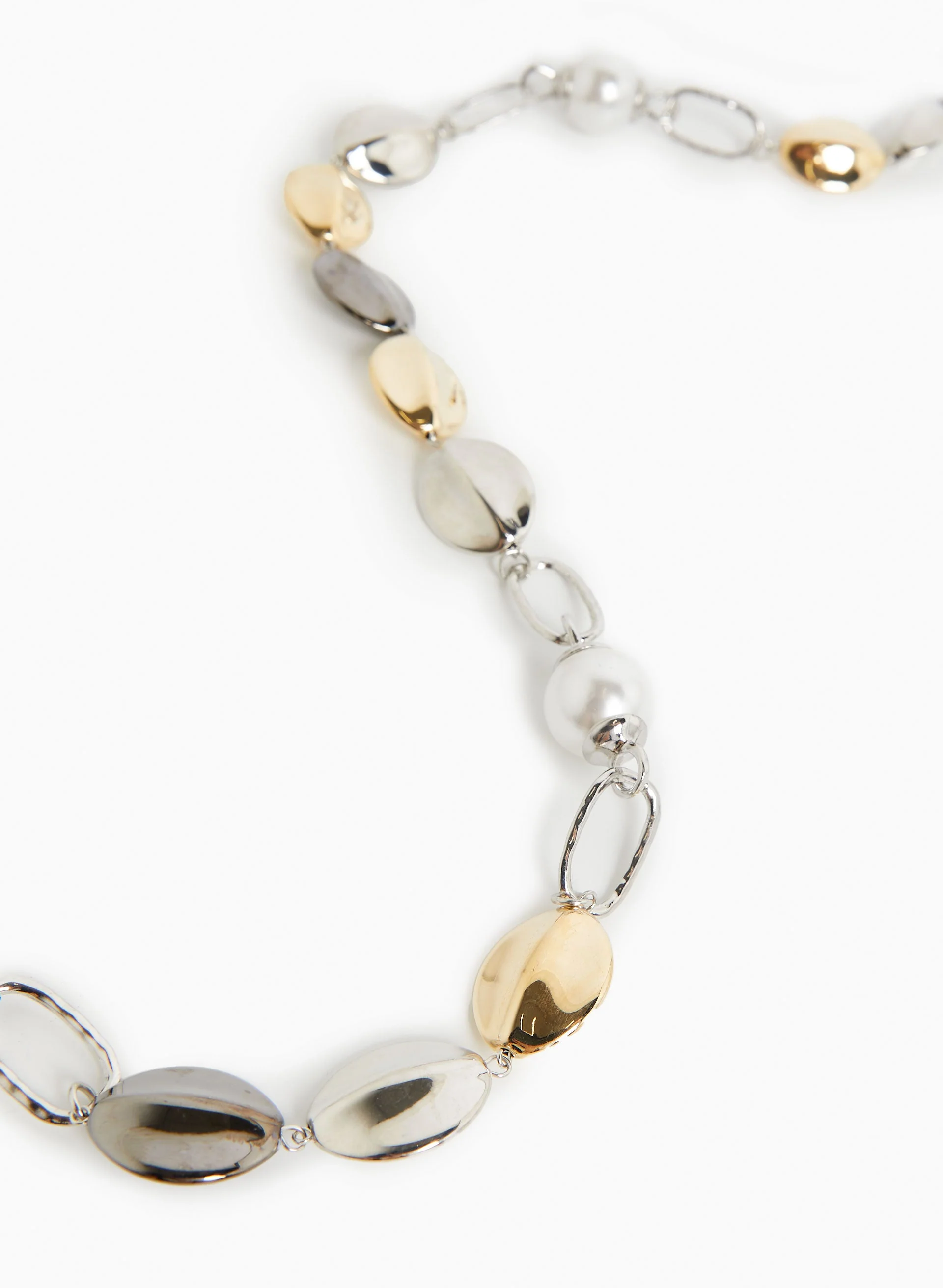 Mixed Pearl and Bead Necklace - Image 2
