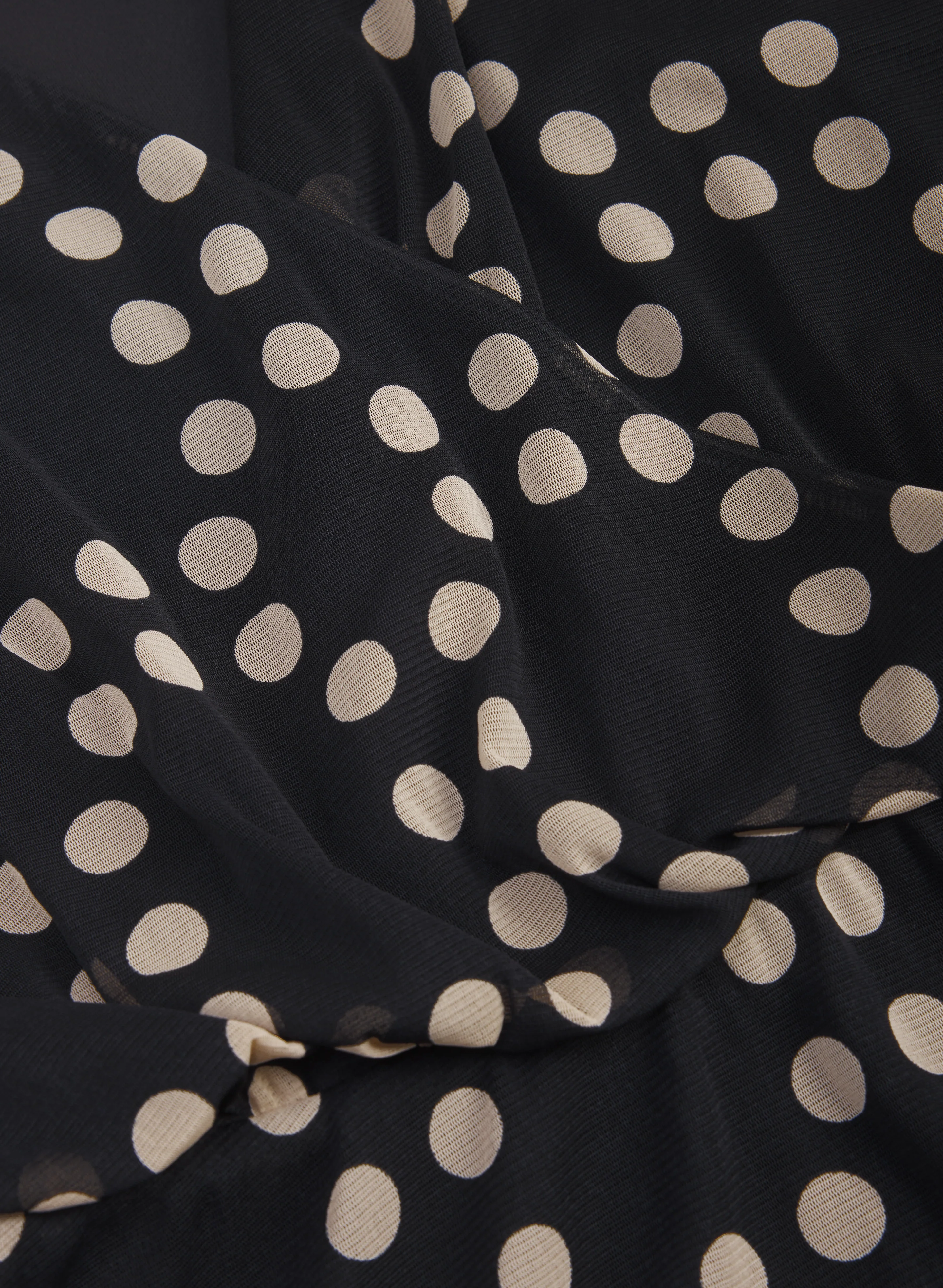 Mixed Polka Dot Dress - Image 7