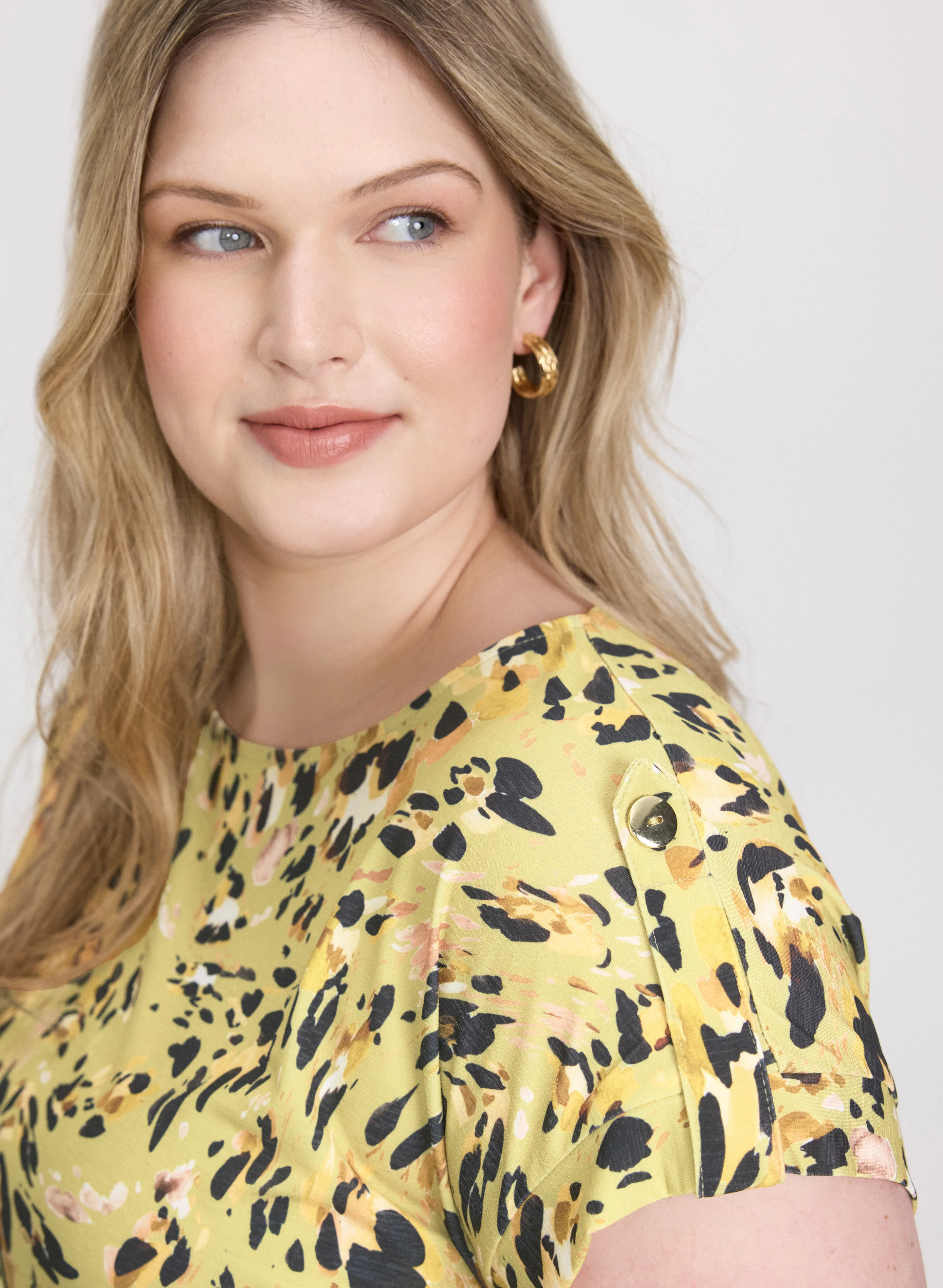 Mixed Print Top - Image 2