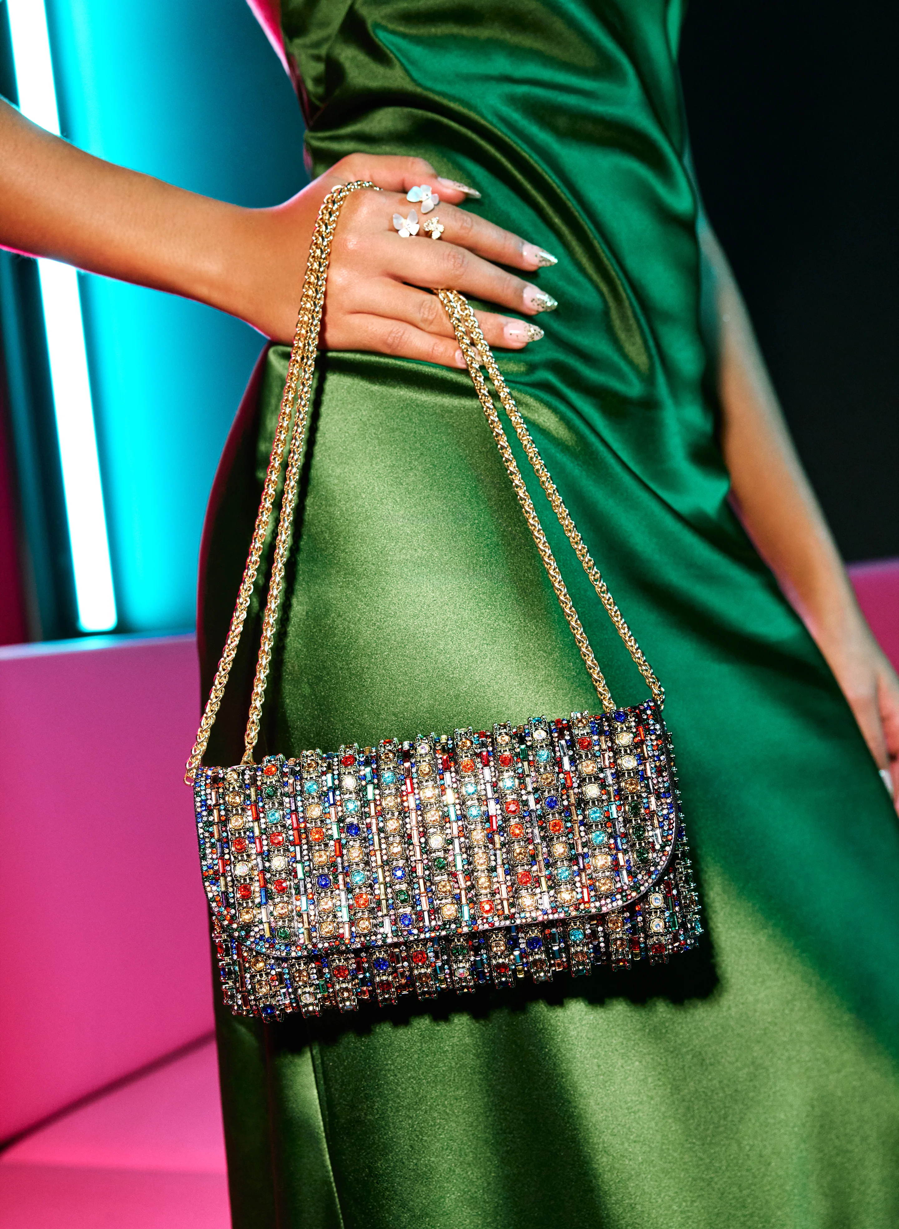 Mixed Stone Clutch - Image 3