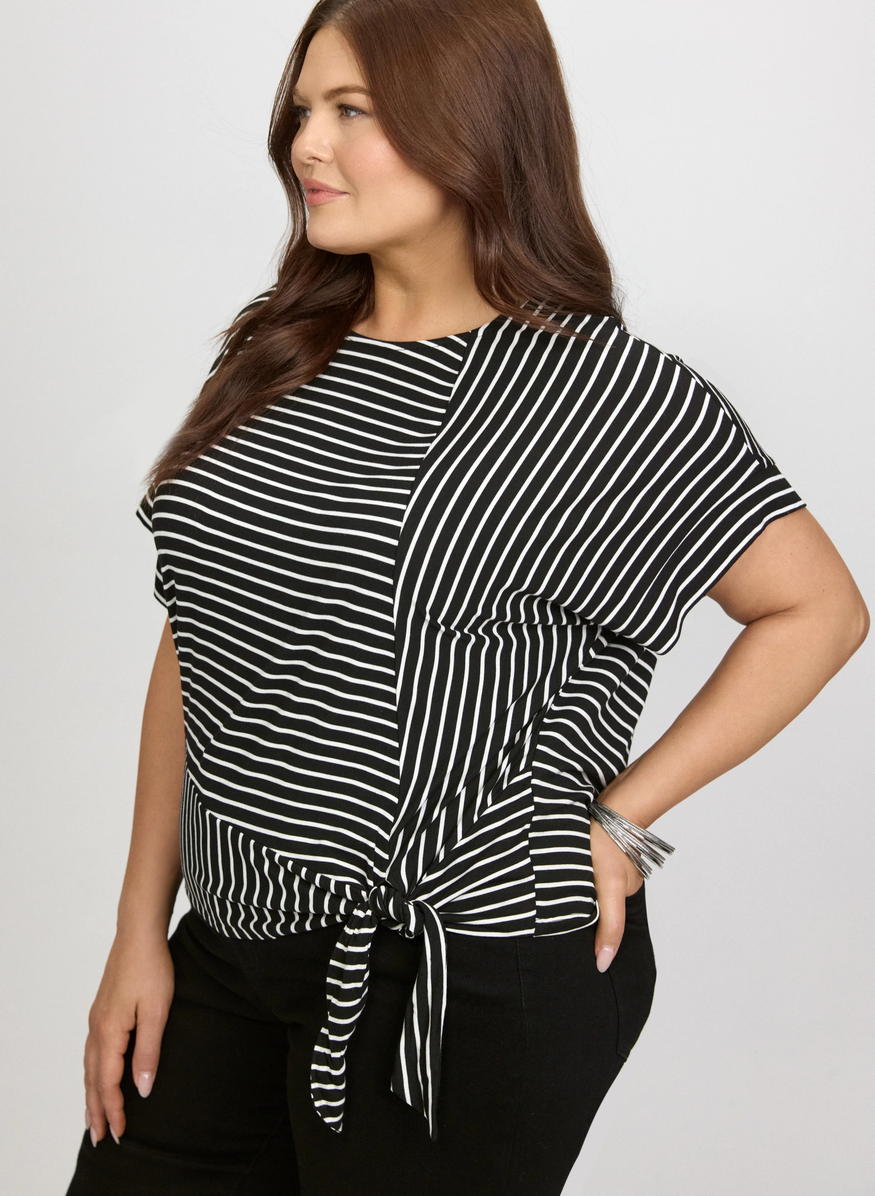 Mixed Stripe T-Shirt - Image 2