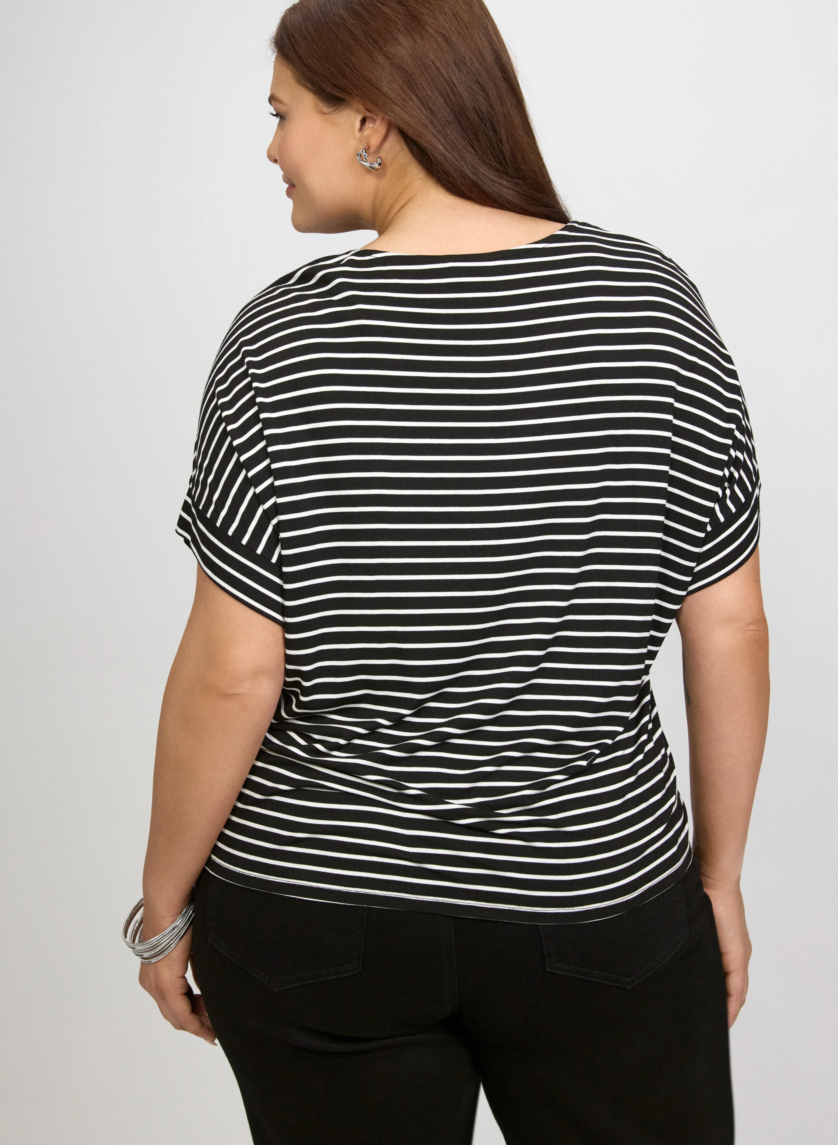 Mixed Stripe T-Shirt - Image 4