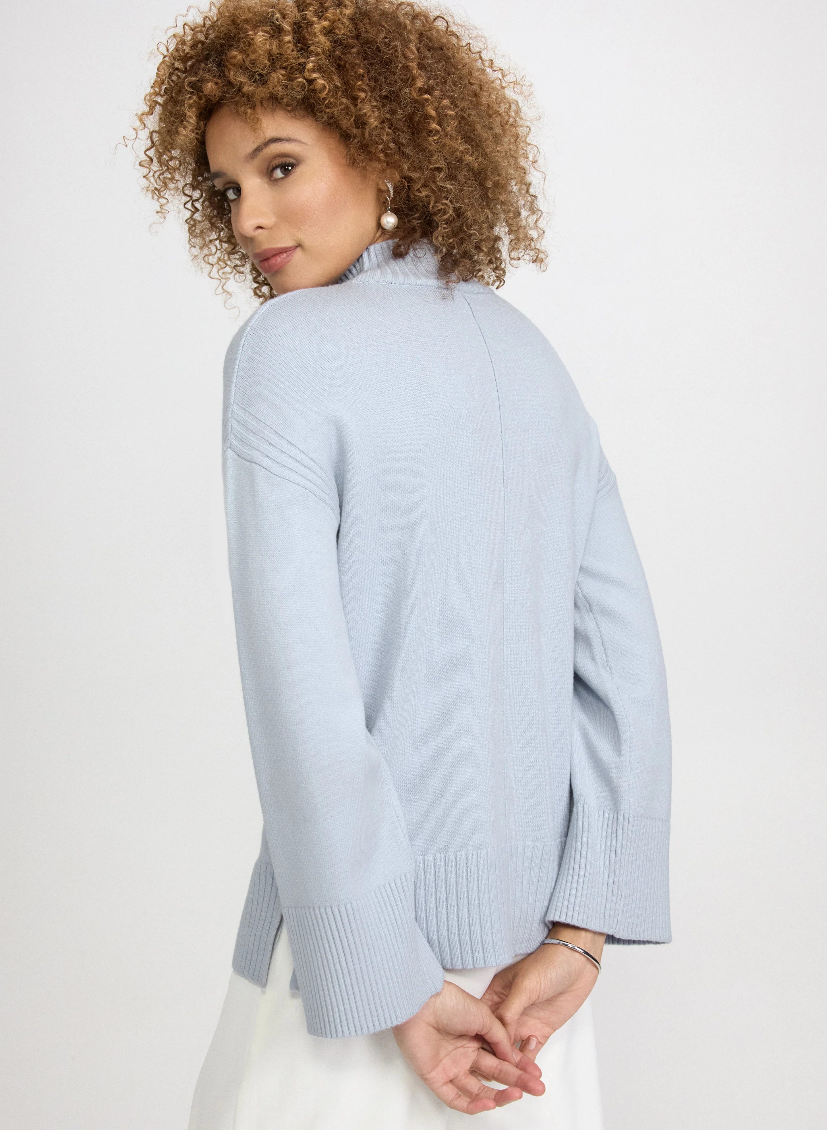 Mock Neck Sweater - Image 4