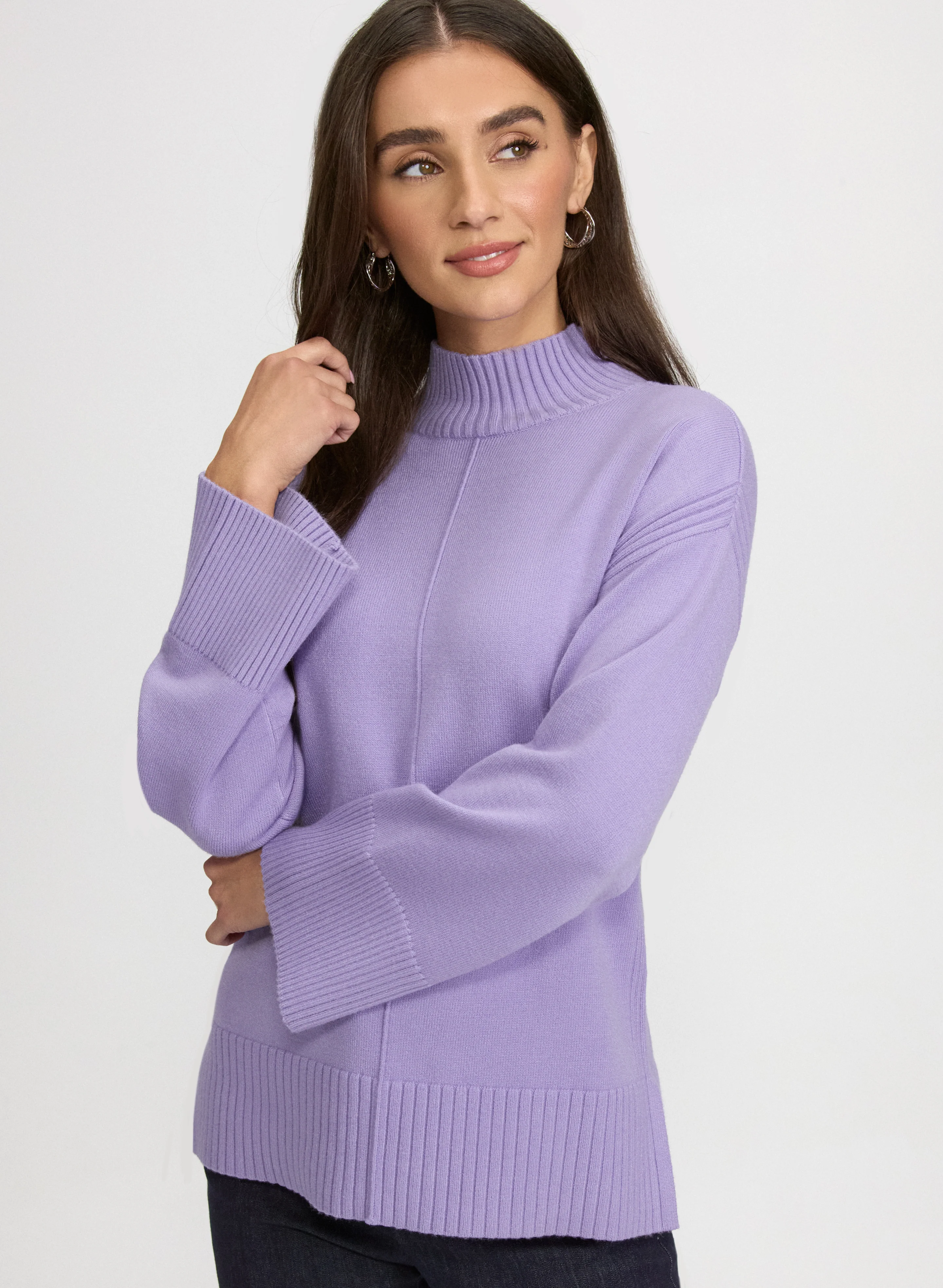 Mock Neck Sweater