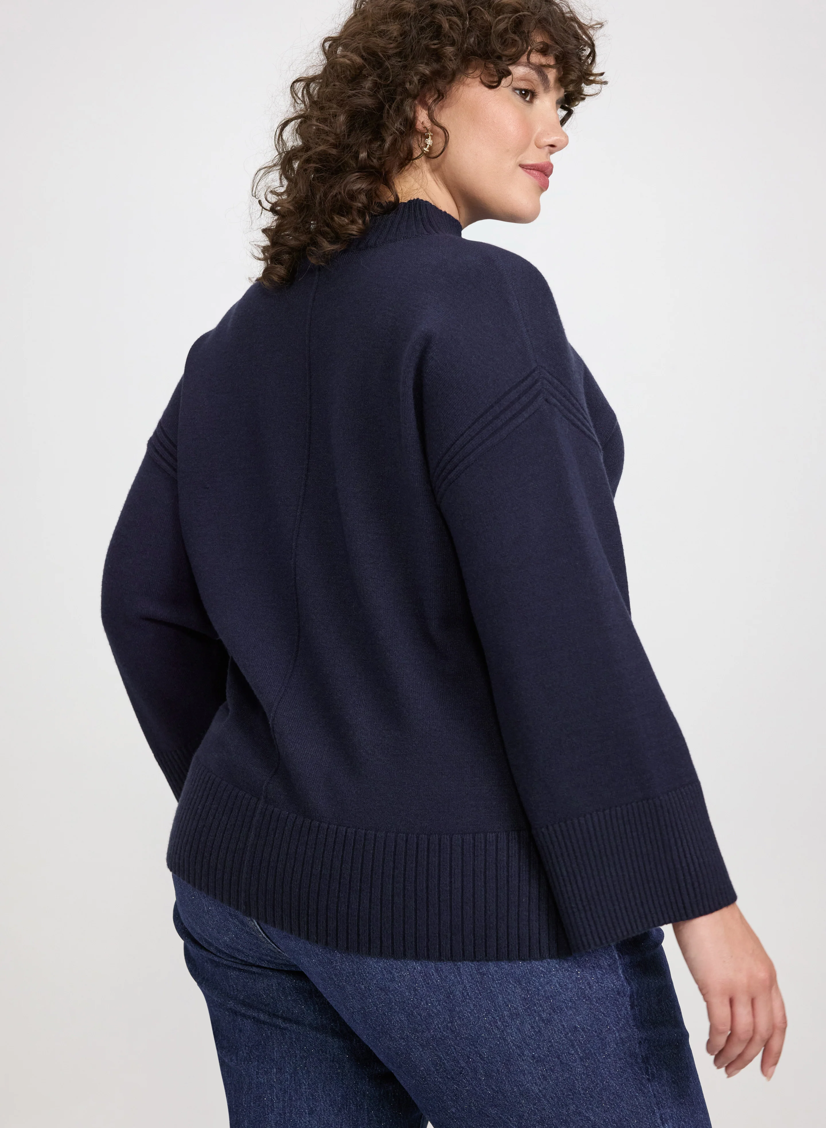 Mock Neck Sweater - Image 9