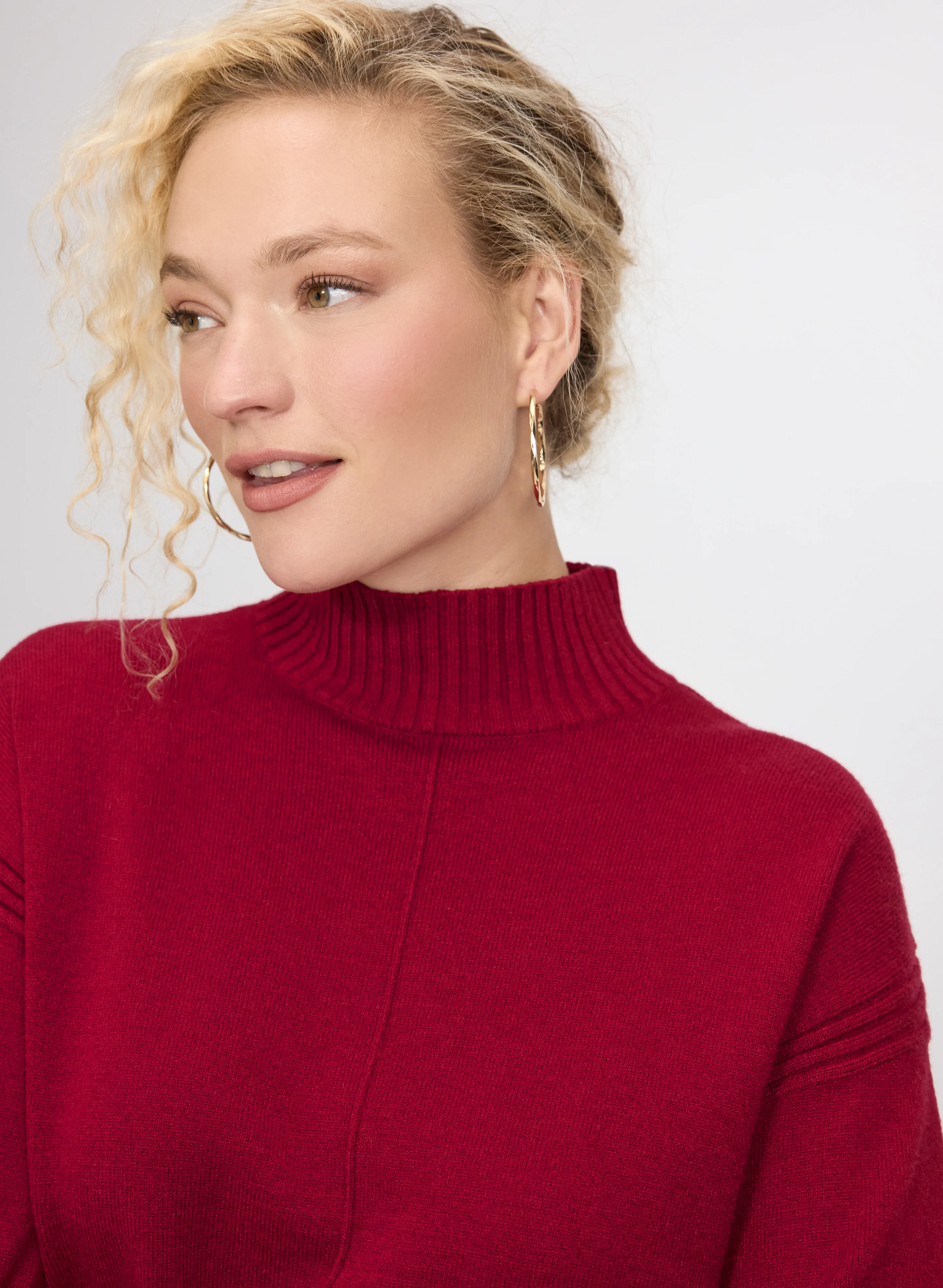 Mock Neck Sweater - Image 4