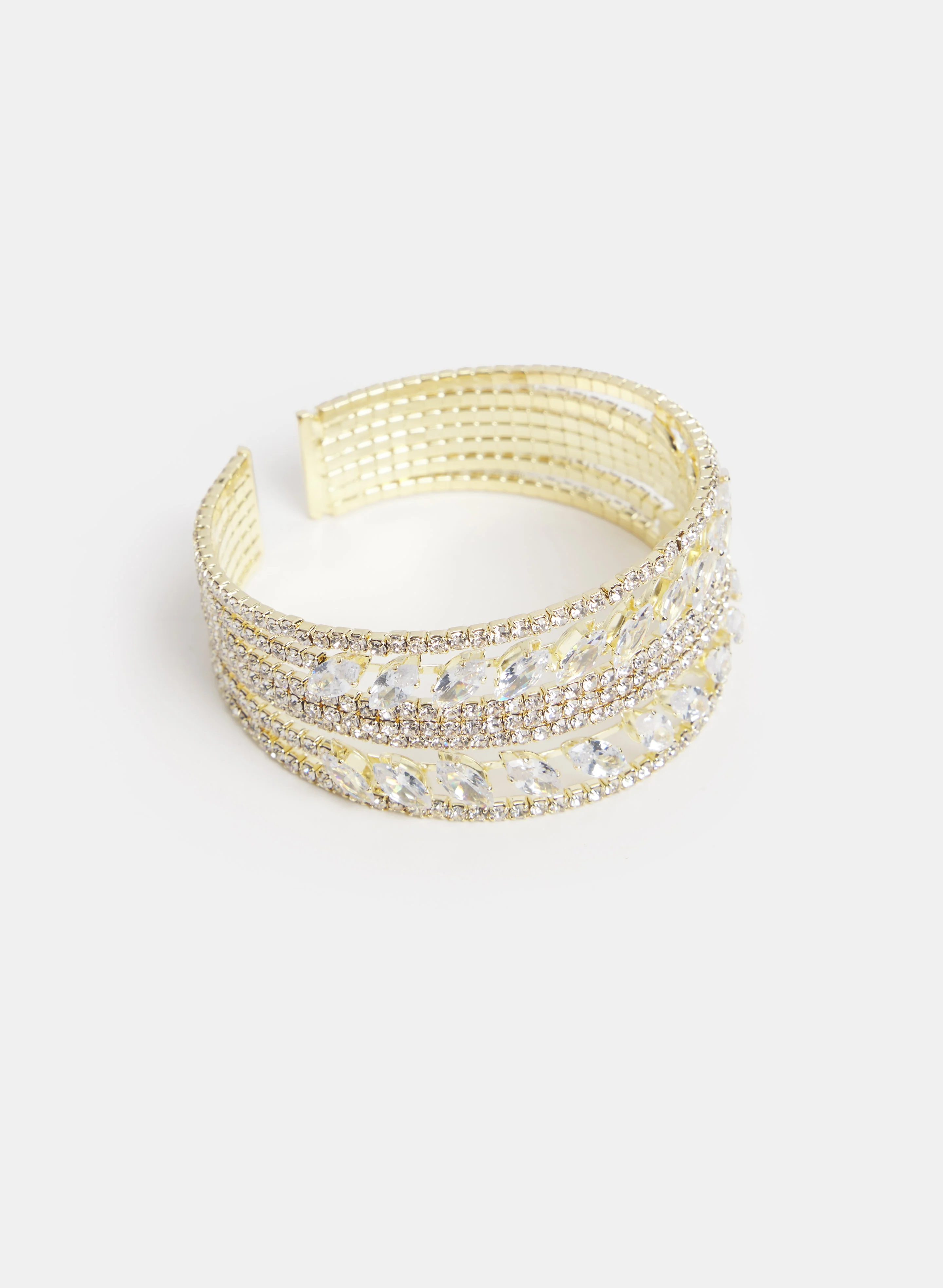 Multi-Row Cuff Bracelet