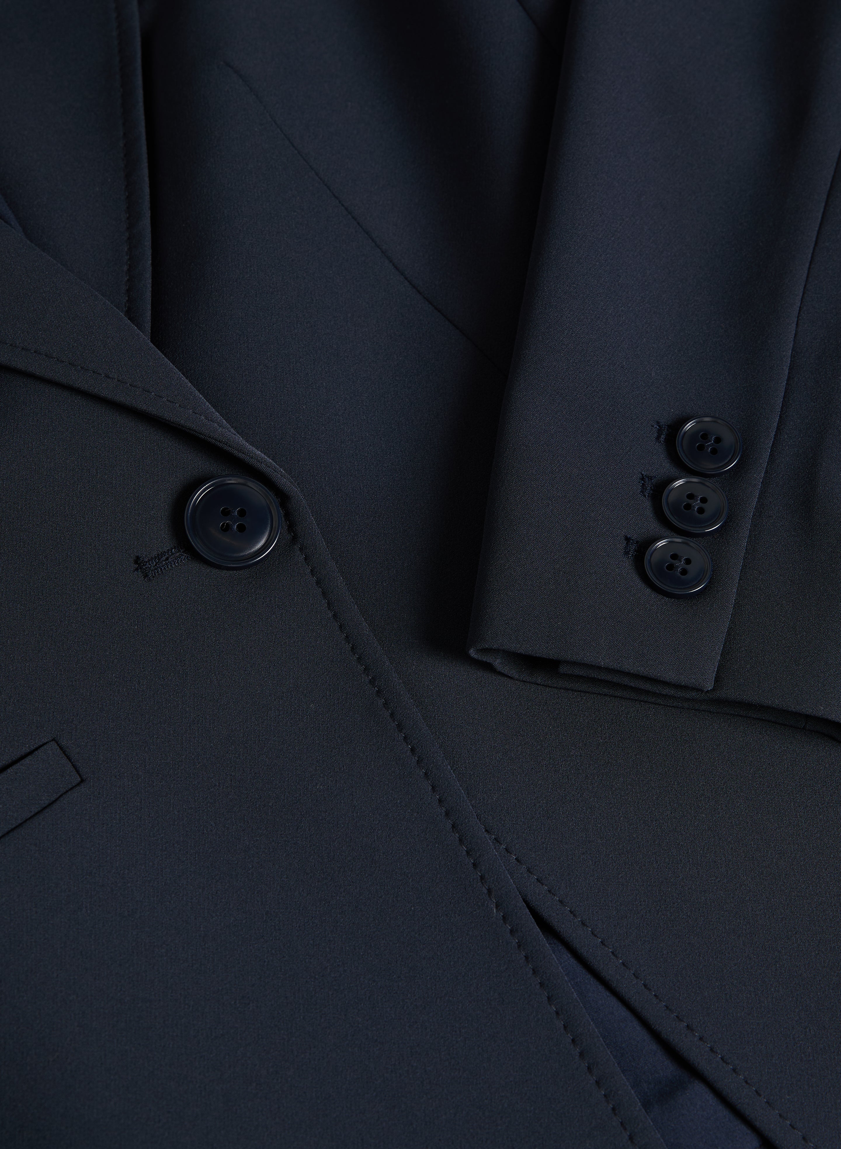 Notch Collar Suiting Jacket - Image 7