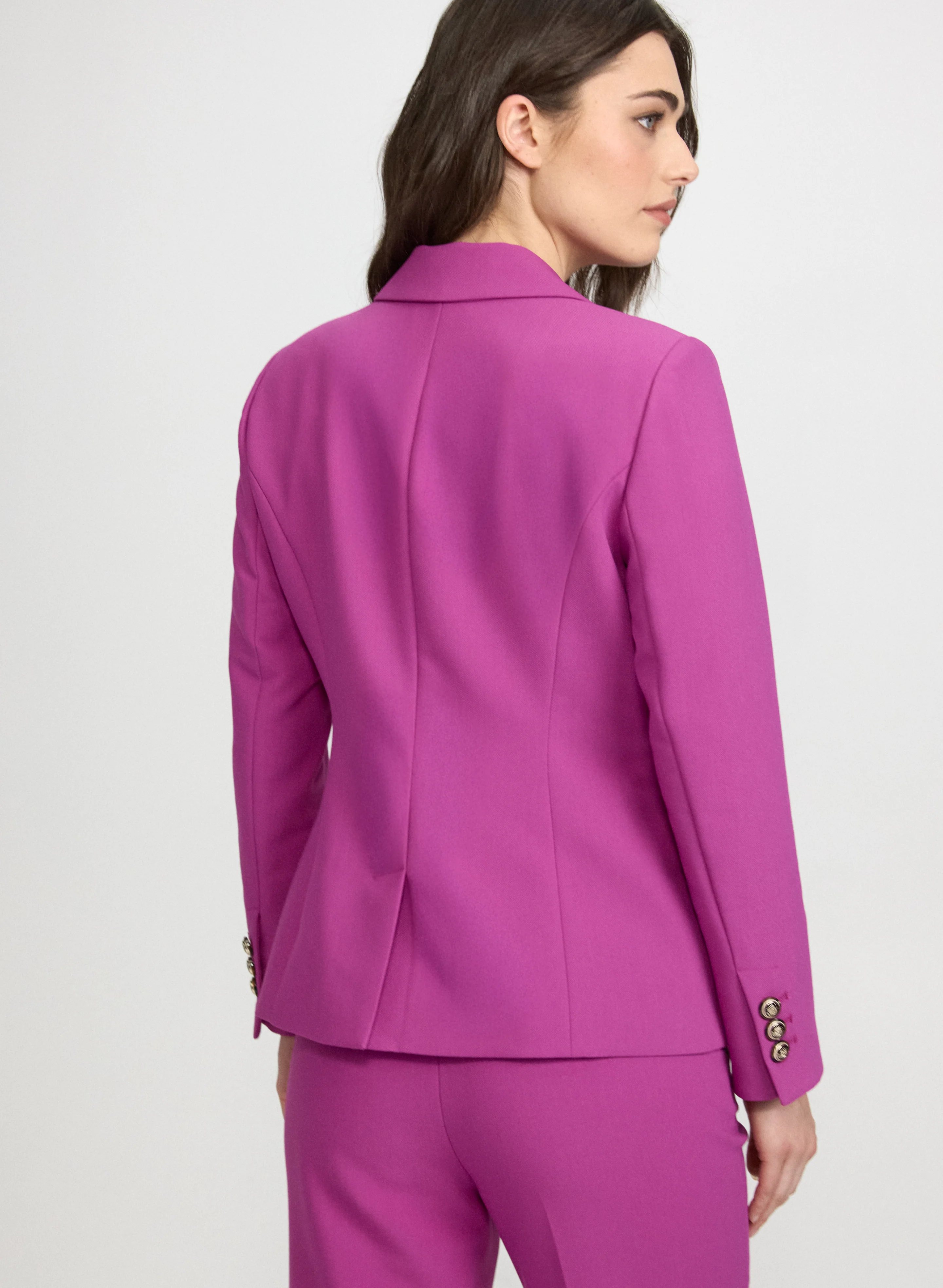 Notched Lapel Blazer - Image 3