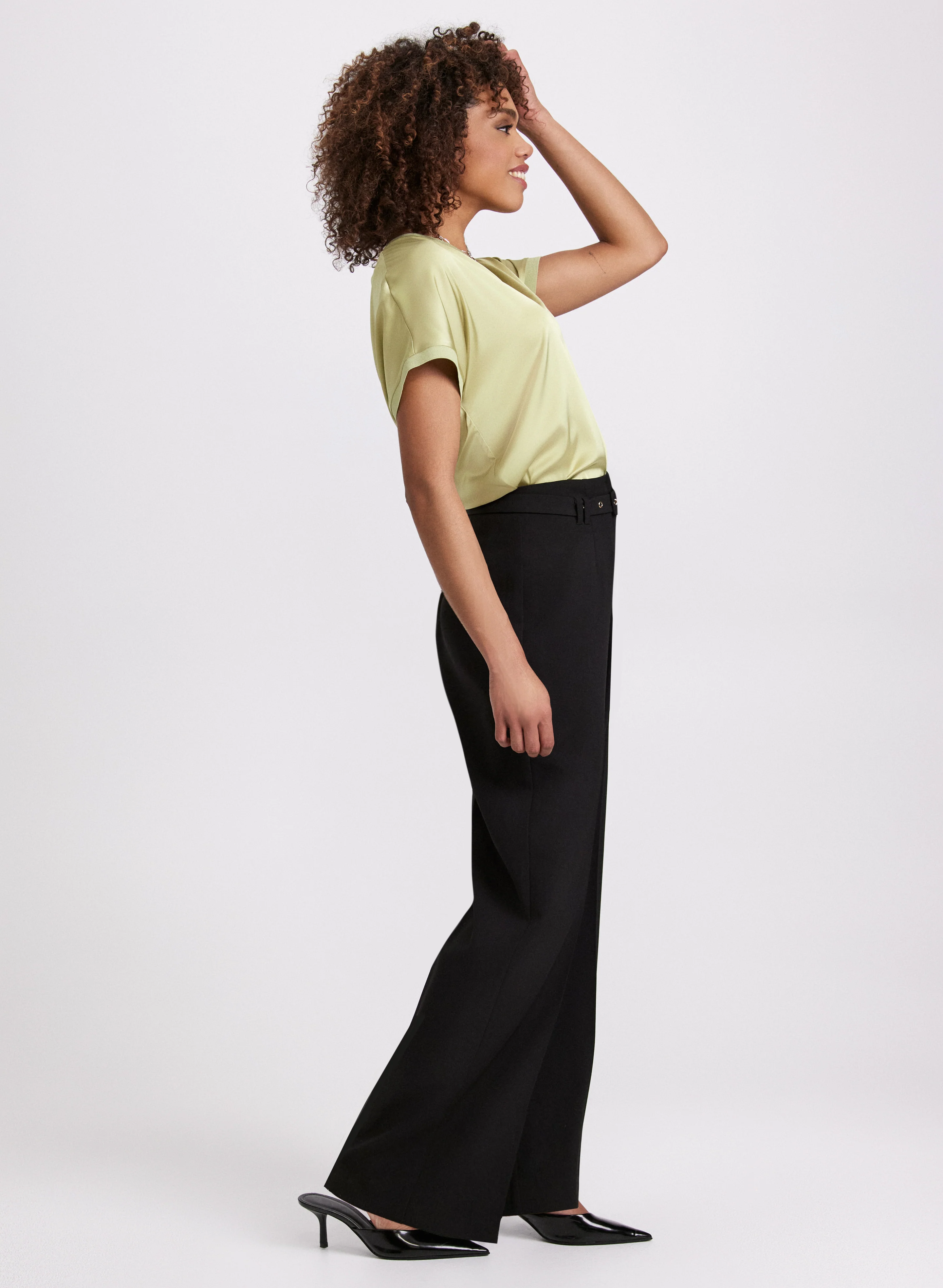 Olivia Belted Wide-Leg Pants - Image 4