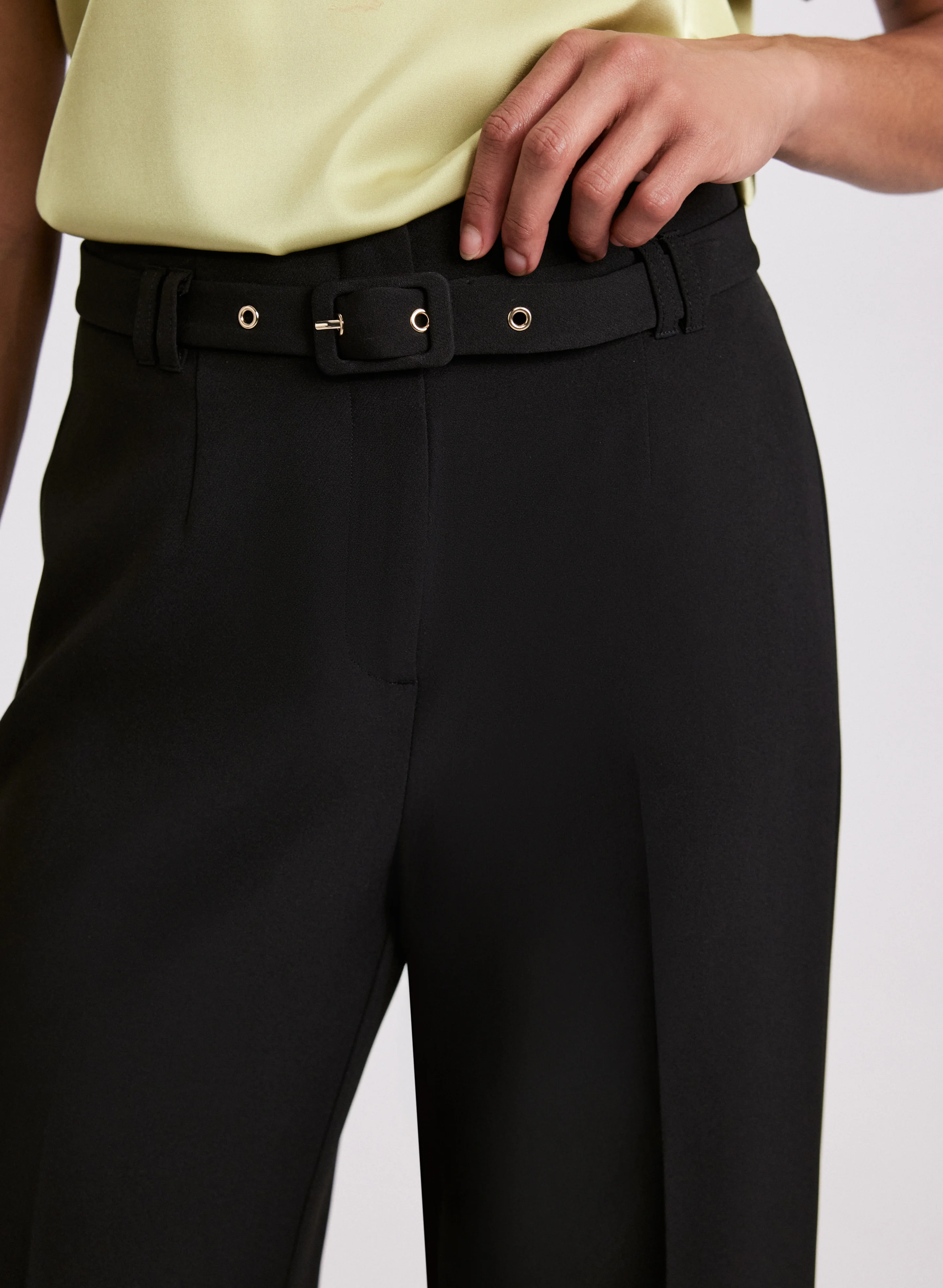 Olivia Belted Wide-Leg Pants - Image 5