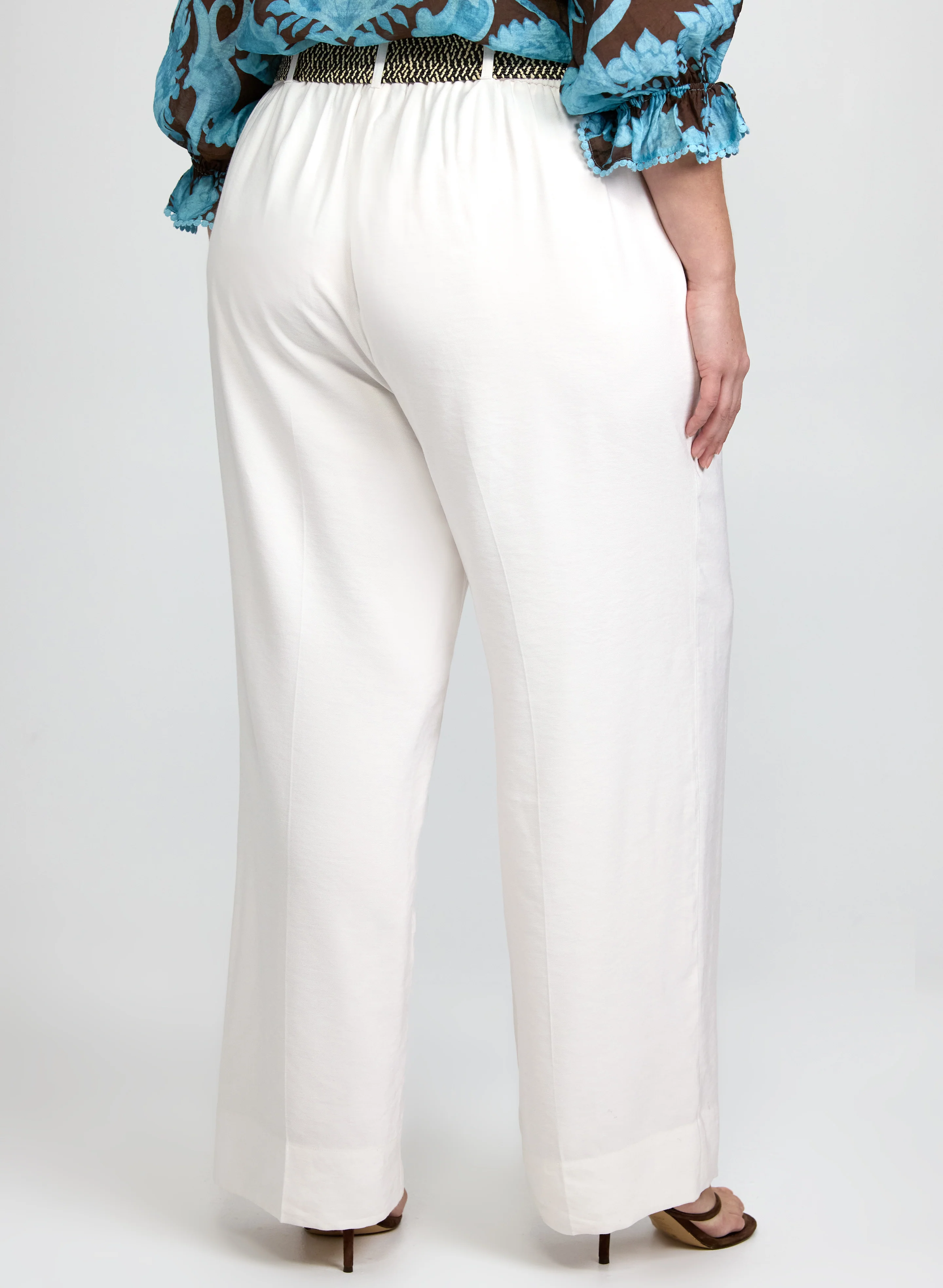 Olivia Belted Wide-Leg Pants - Image 4