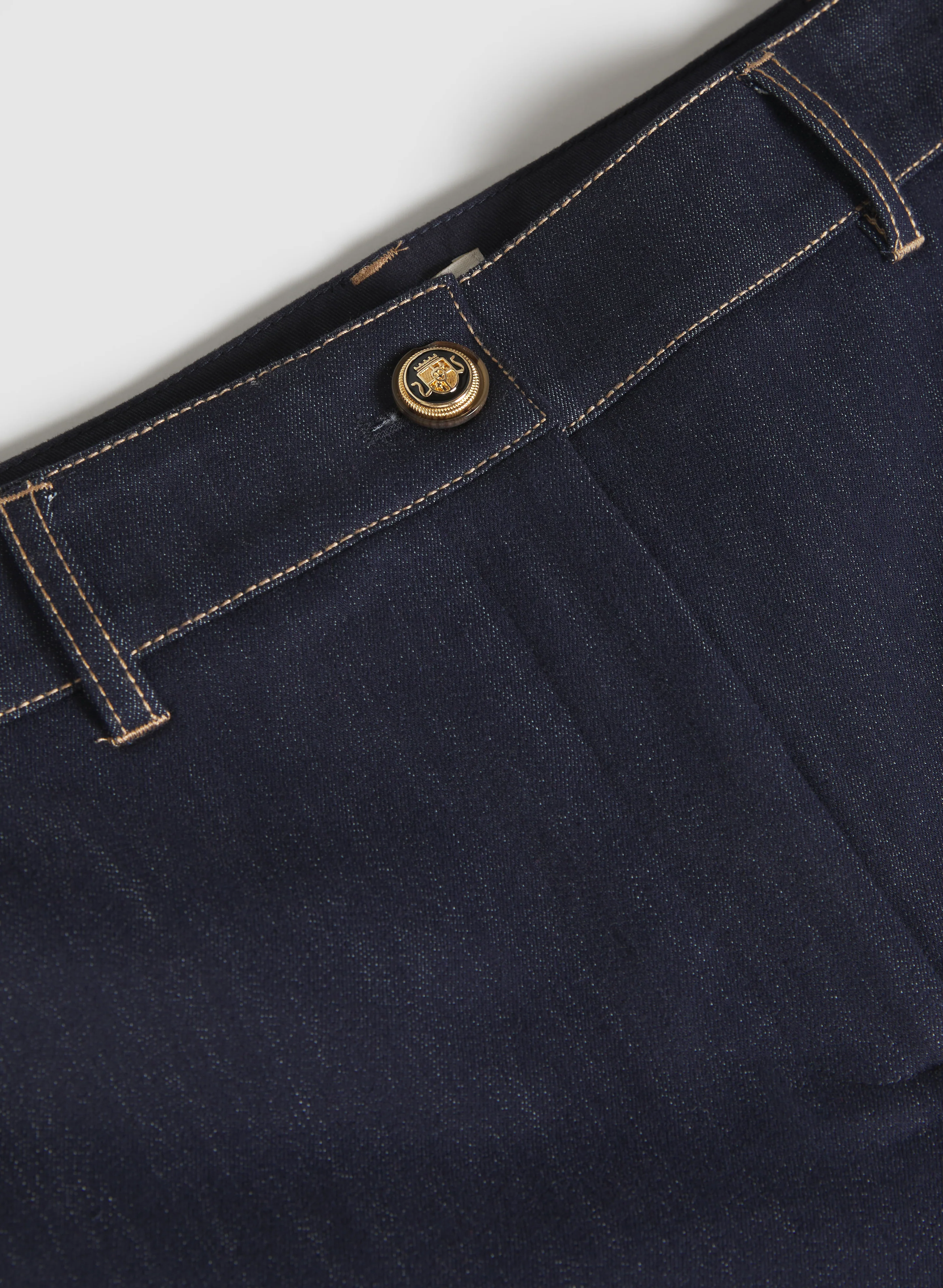 Olivia Denim Wide-Leg Pants - Image 6