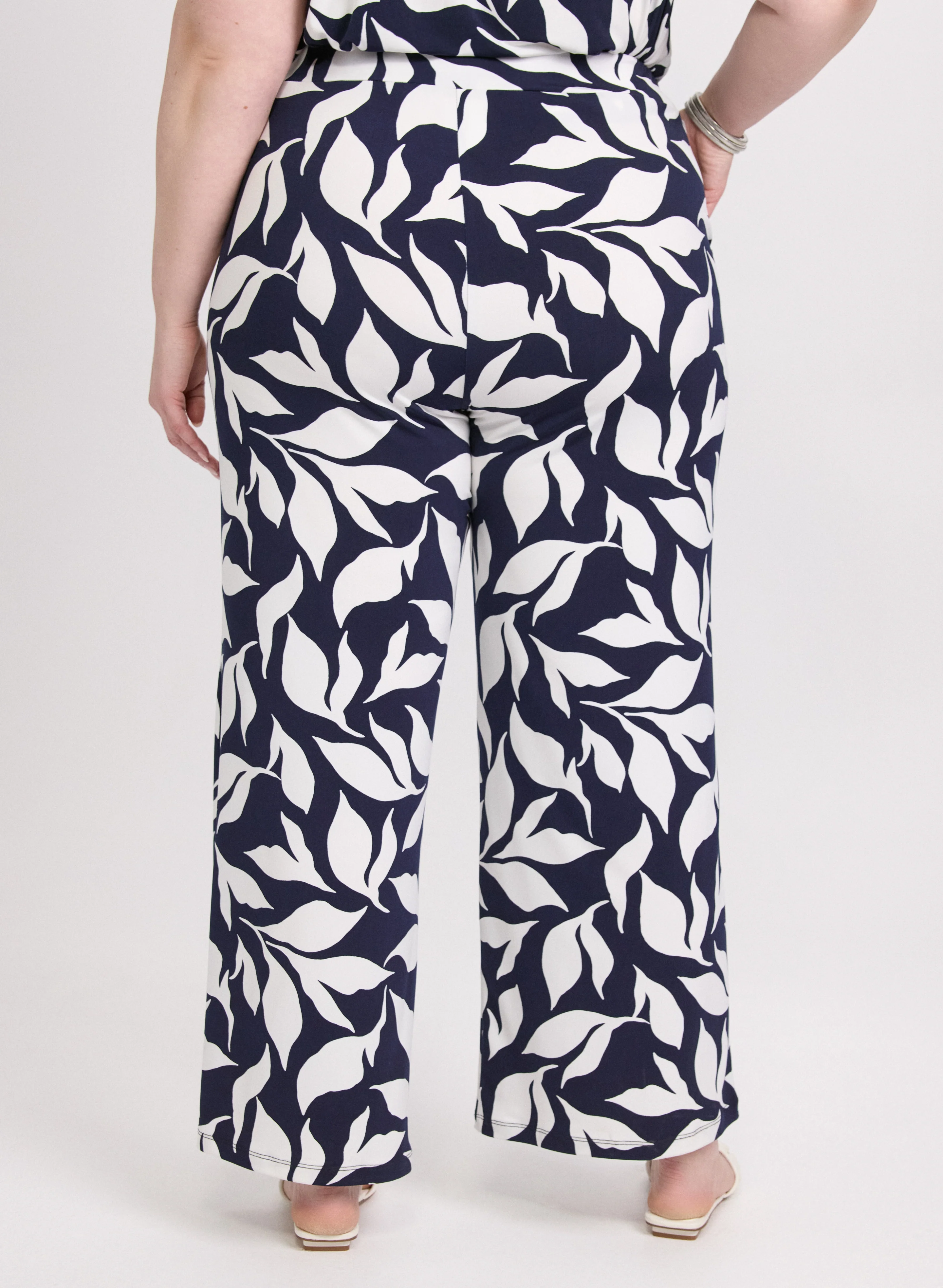 Olivia Printed Wide-Leg Pants - Image 2