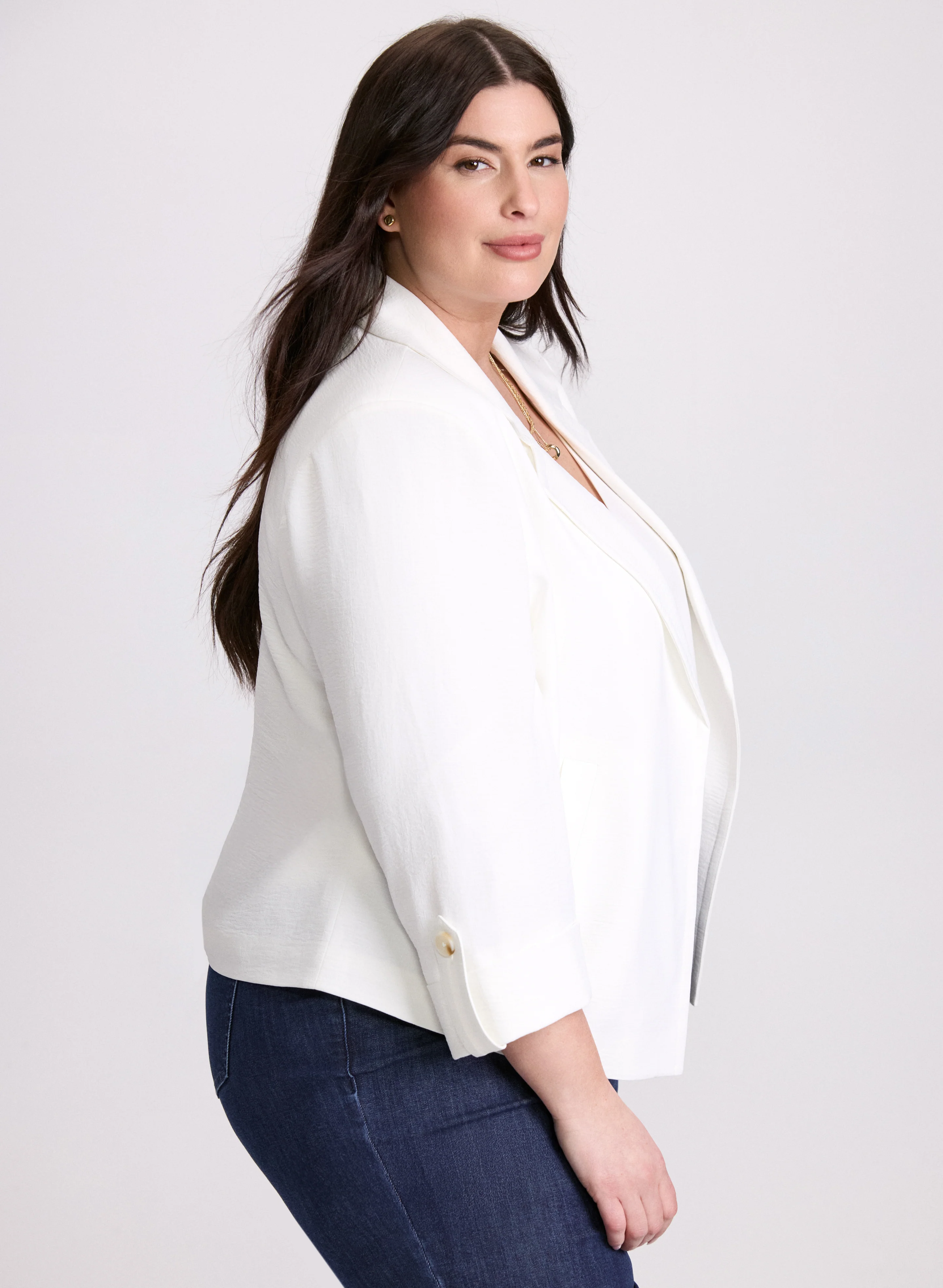 Open Crinkle Jacket - Image 2