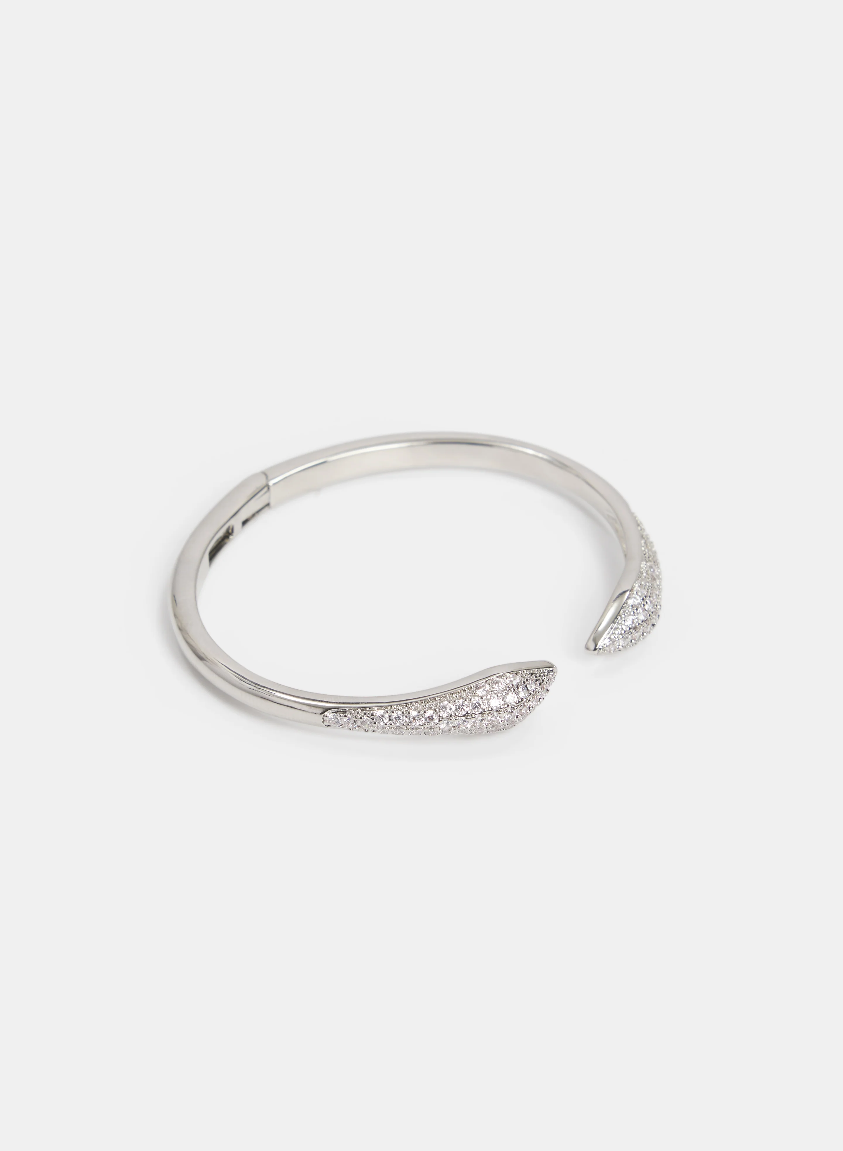 Open Crystal Bangle