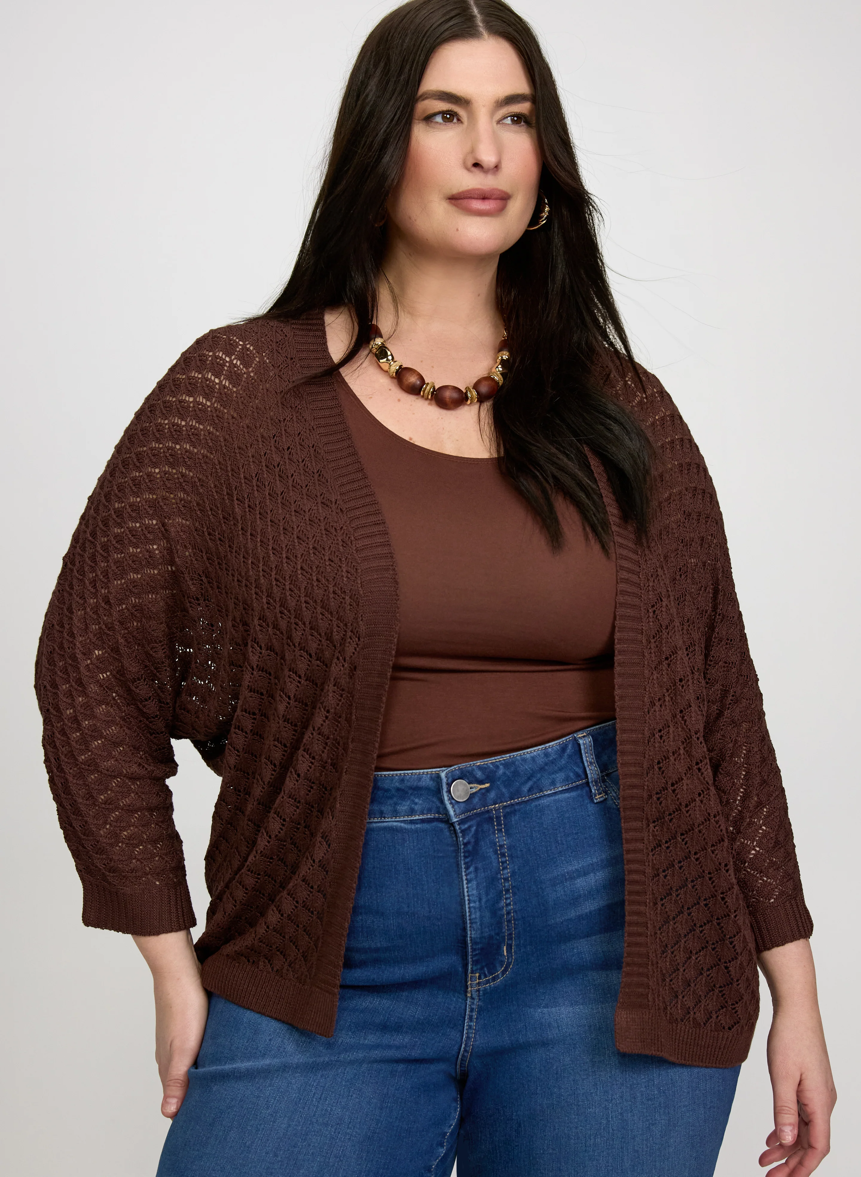 Open Knit Cardigan