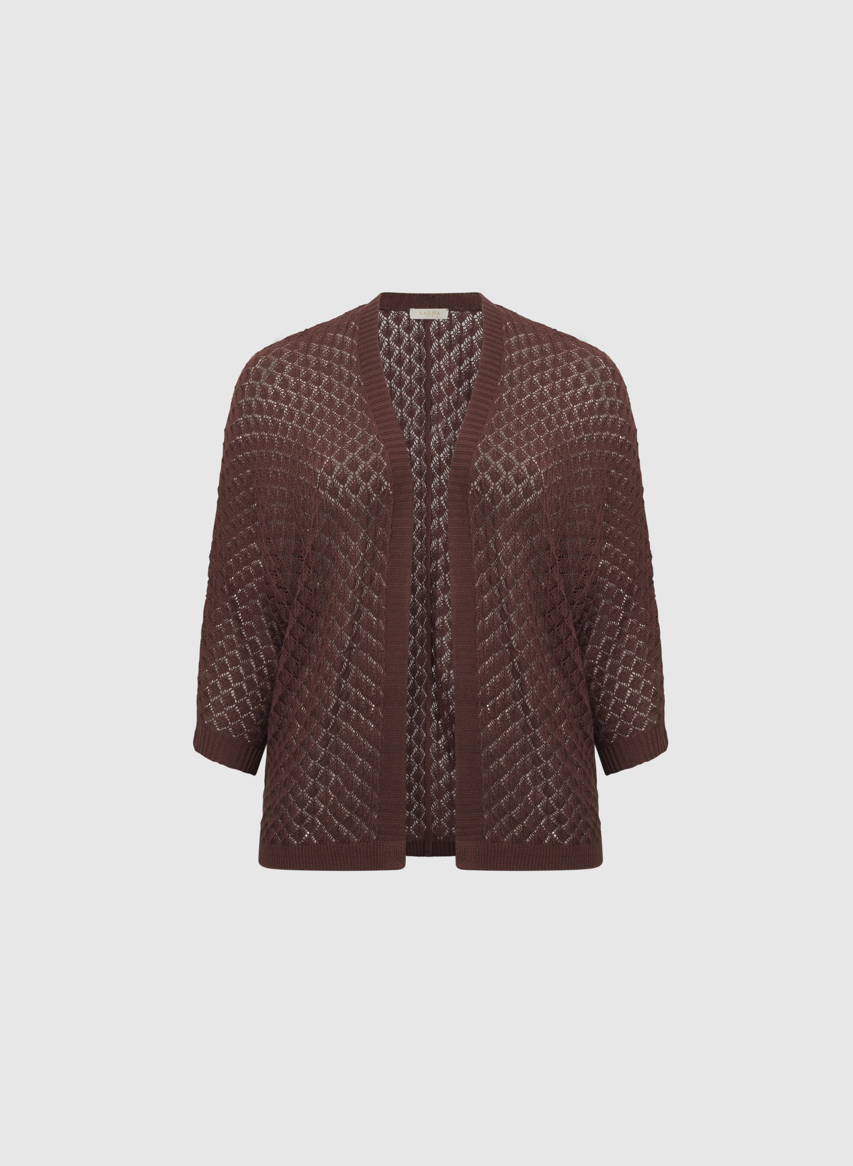 Open Knit Cardigan - Image 6