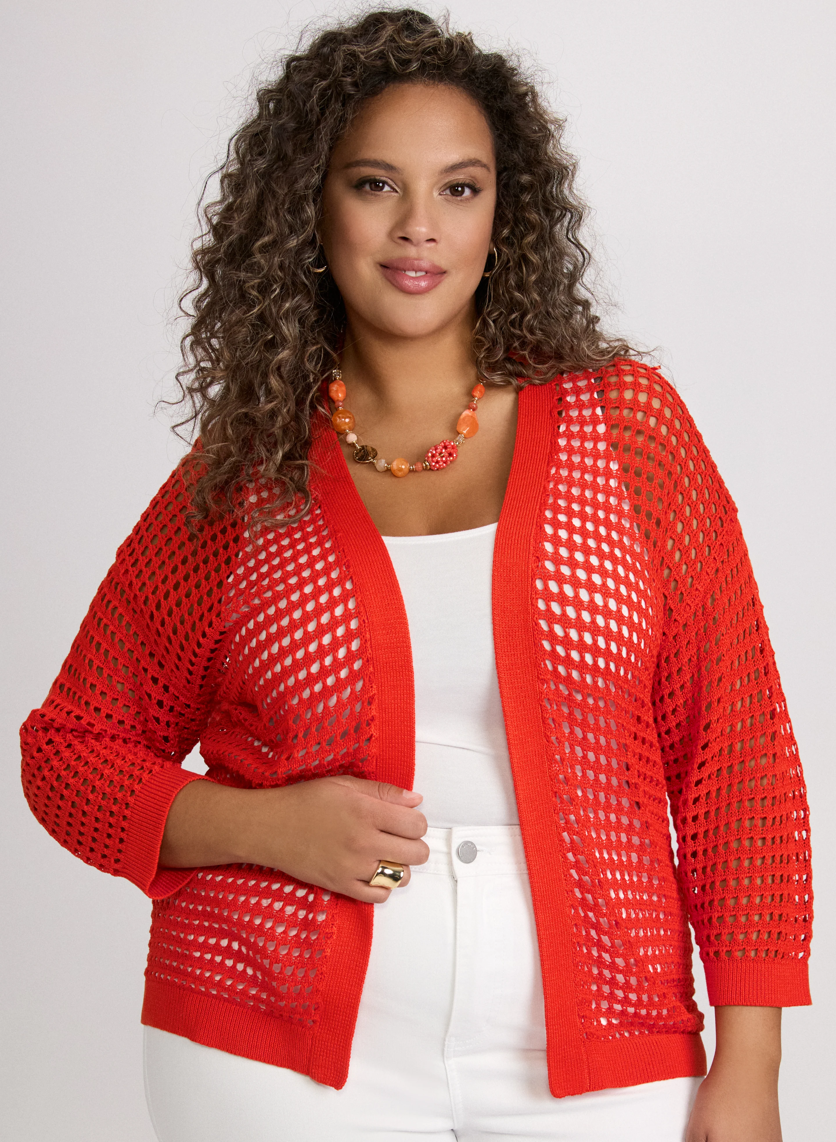 Open Knit Cardigan
