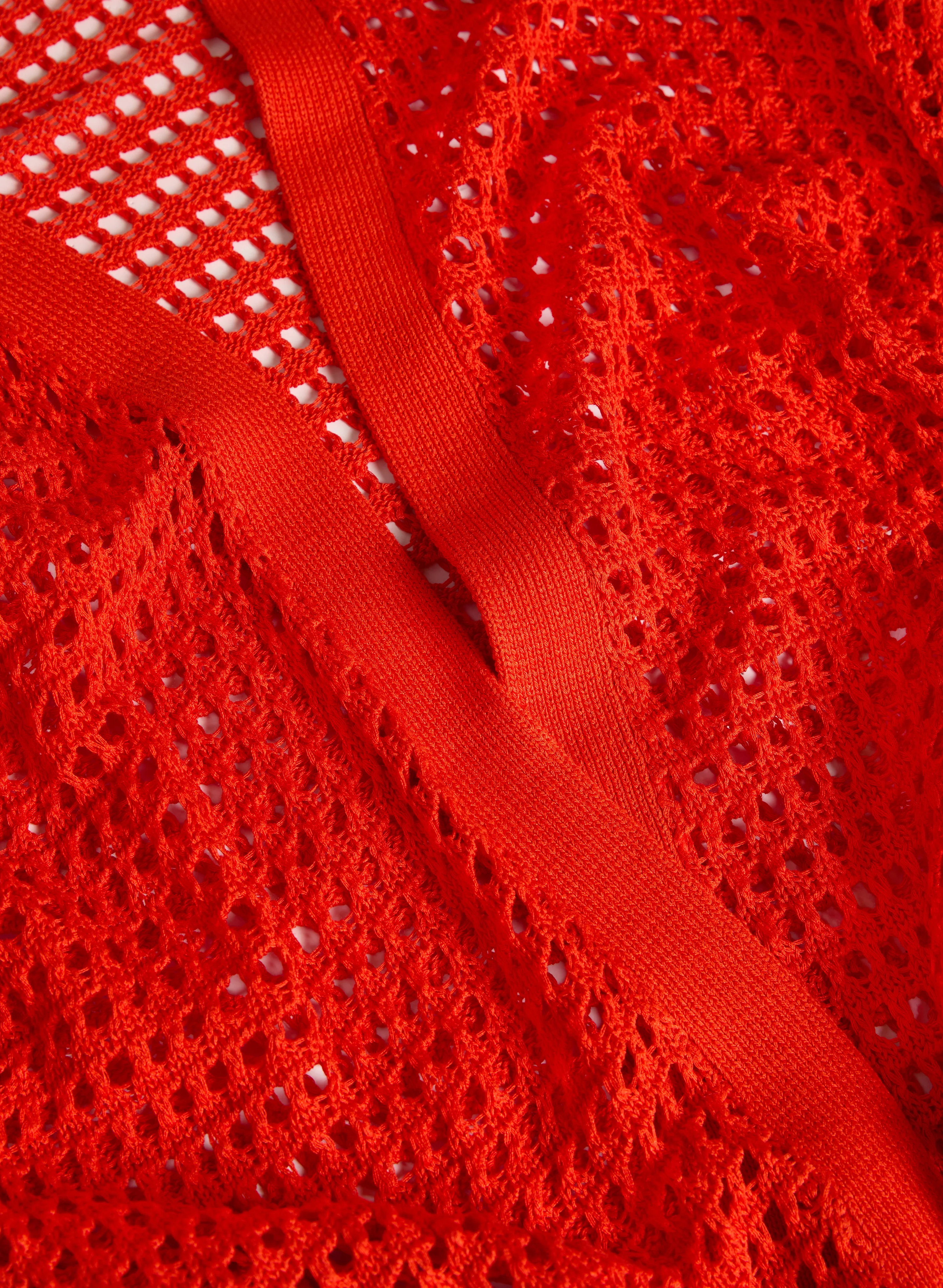 Open Knit Cardigan - Image 7
