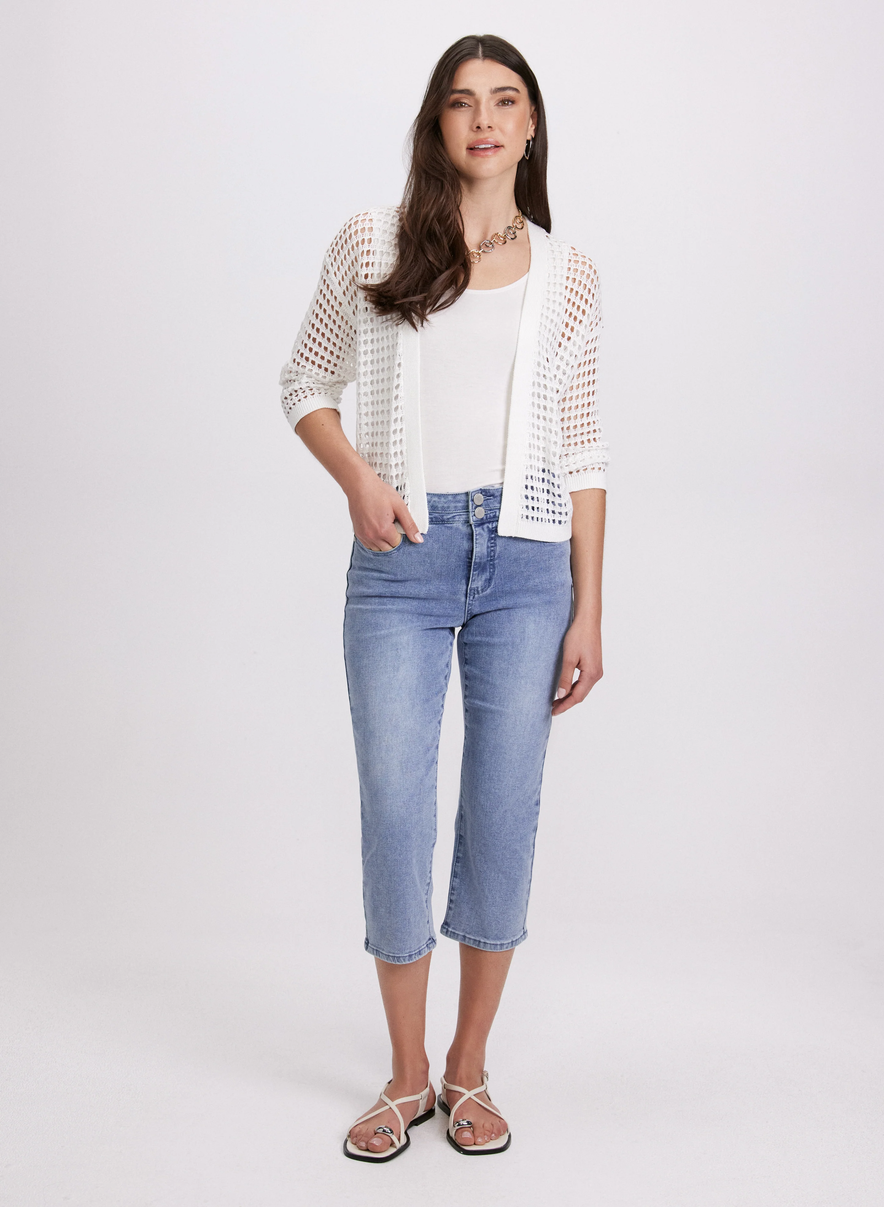 Open Knit Cardigan - Image 3