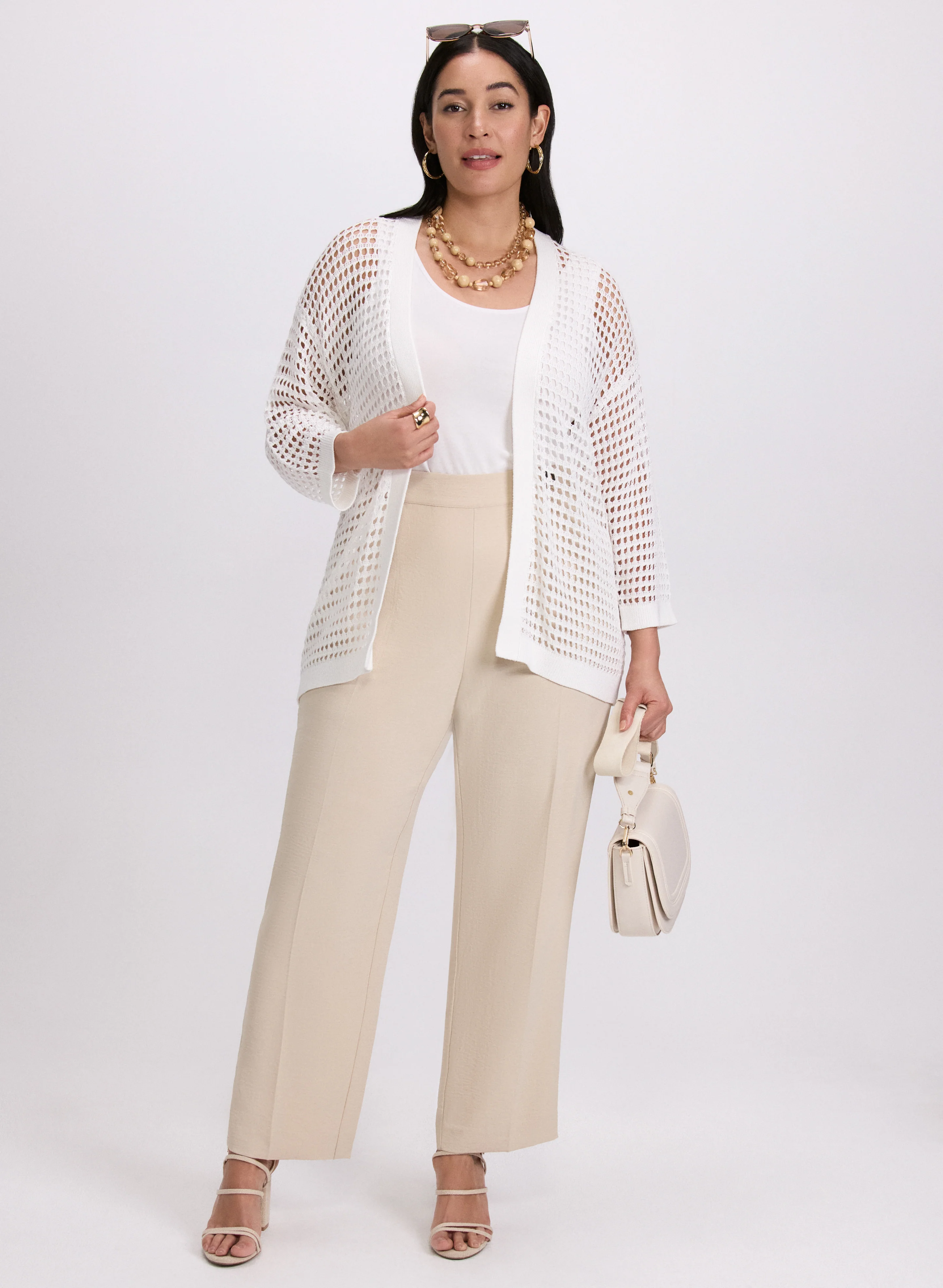 Open Knit Cardigan - Image 3