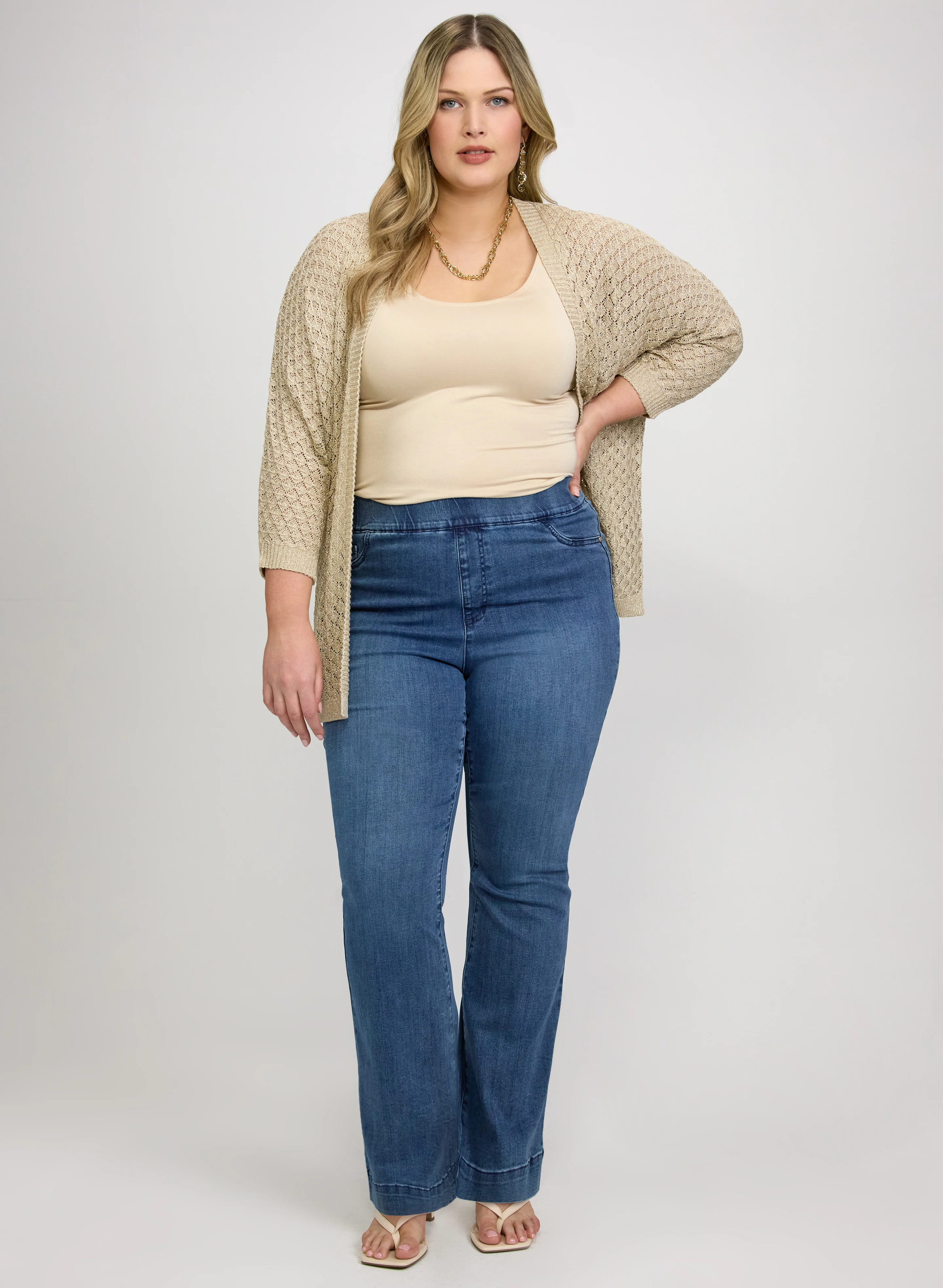 Open Knit Cardigan - Image 3