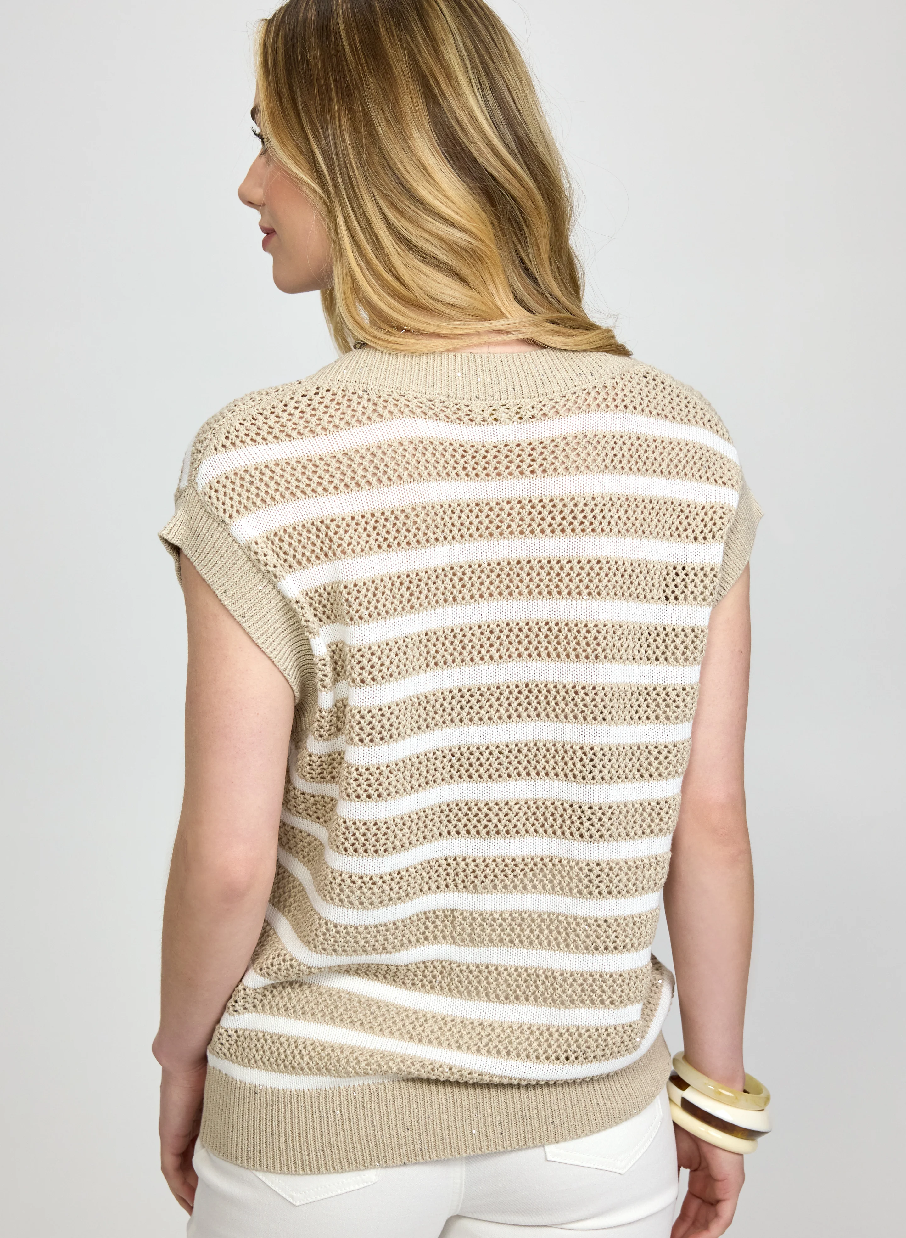 Open Knit Pullover - Image 5