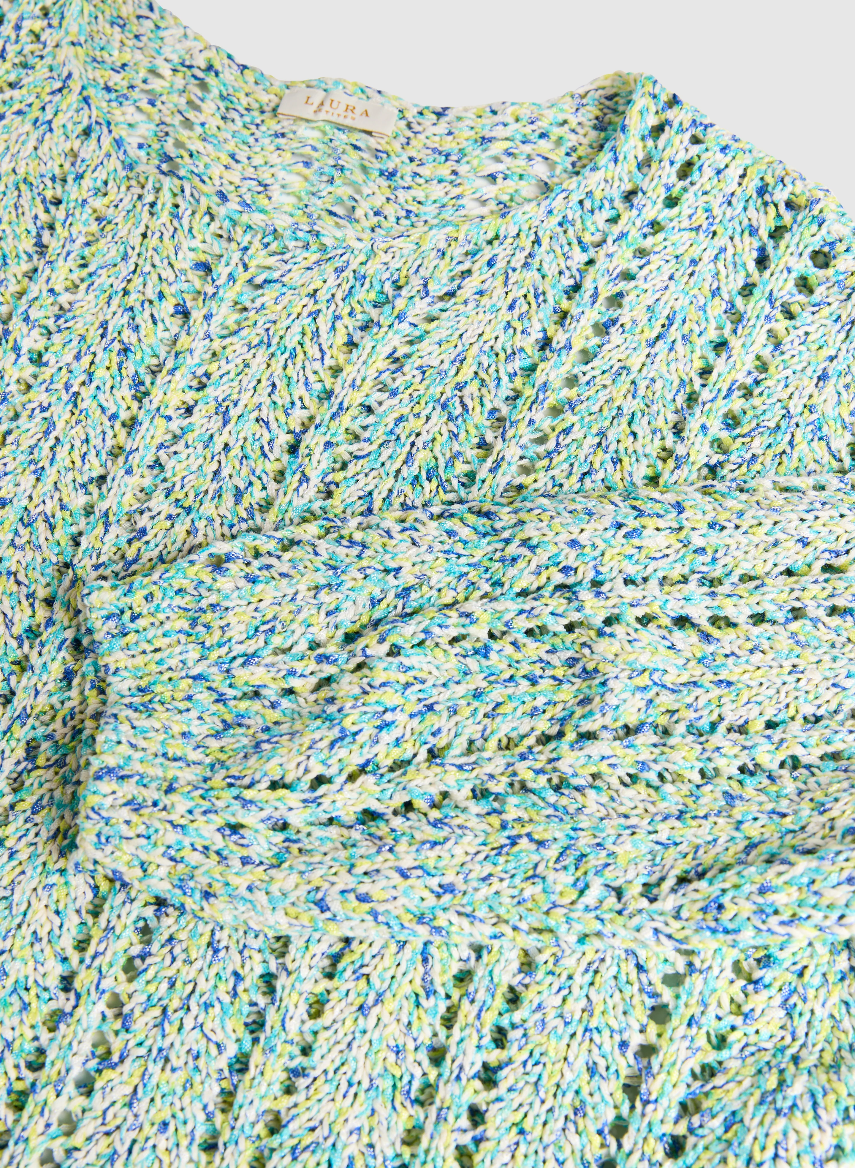 Open Knit Sweater - Image 7