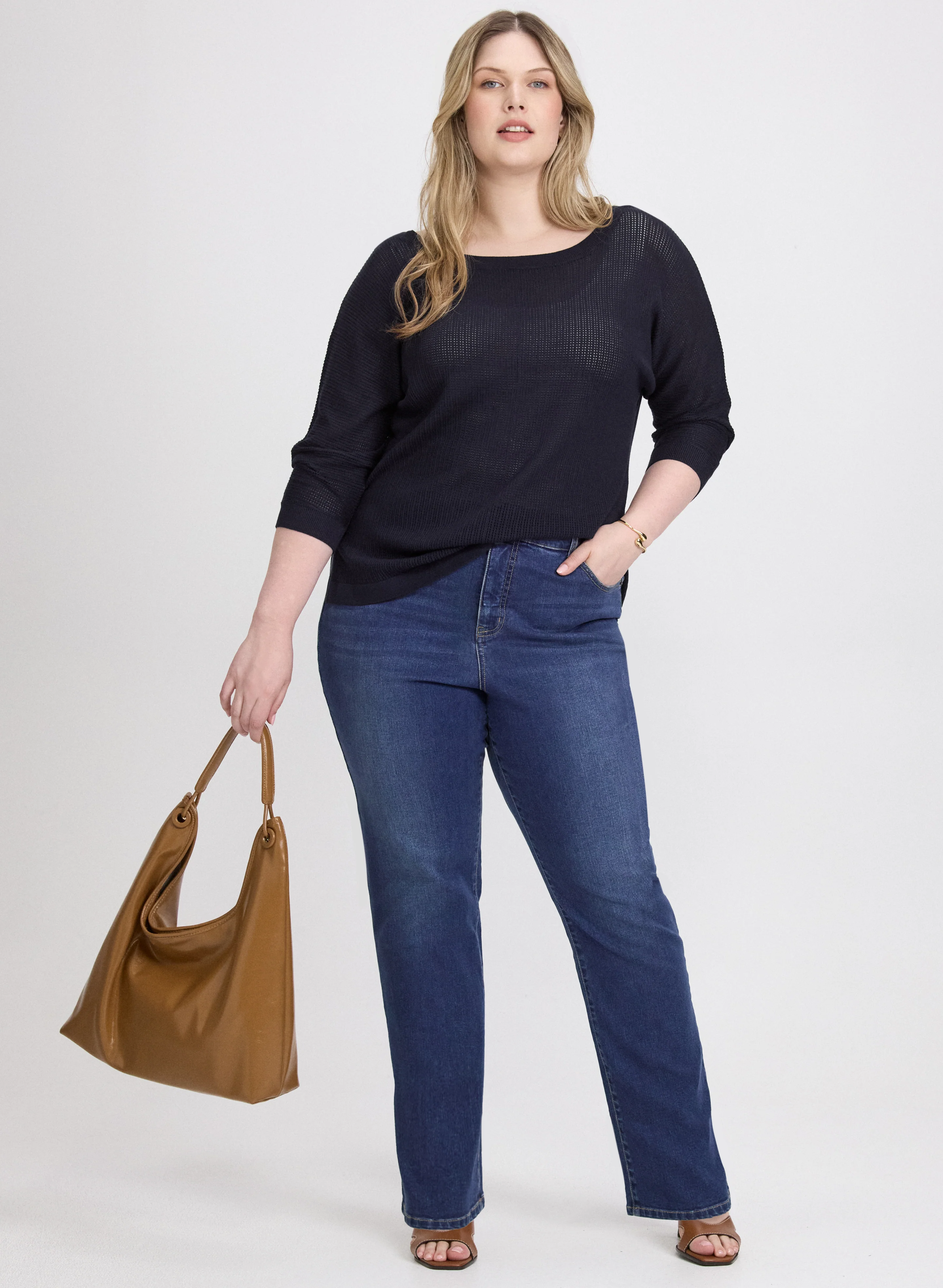 Open Knit Sweater - Image 3