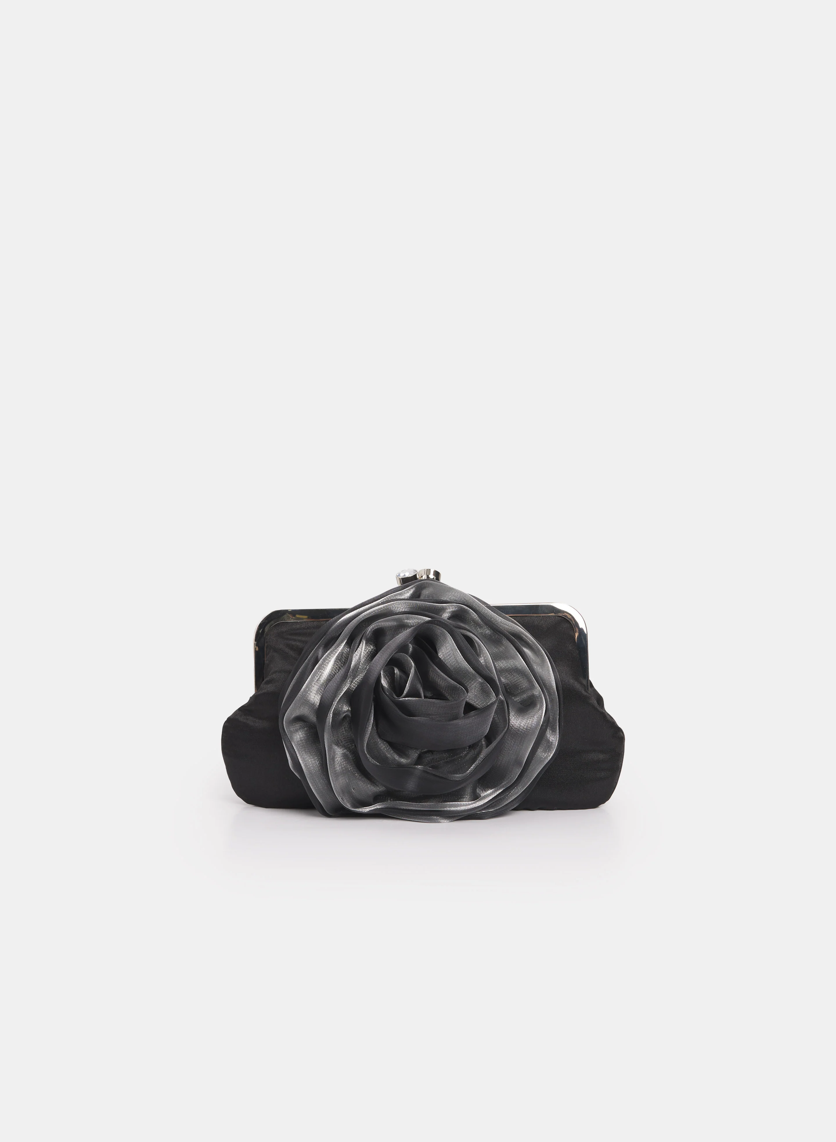 Organza Flower Clutch