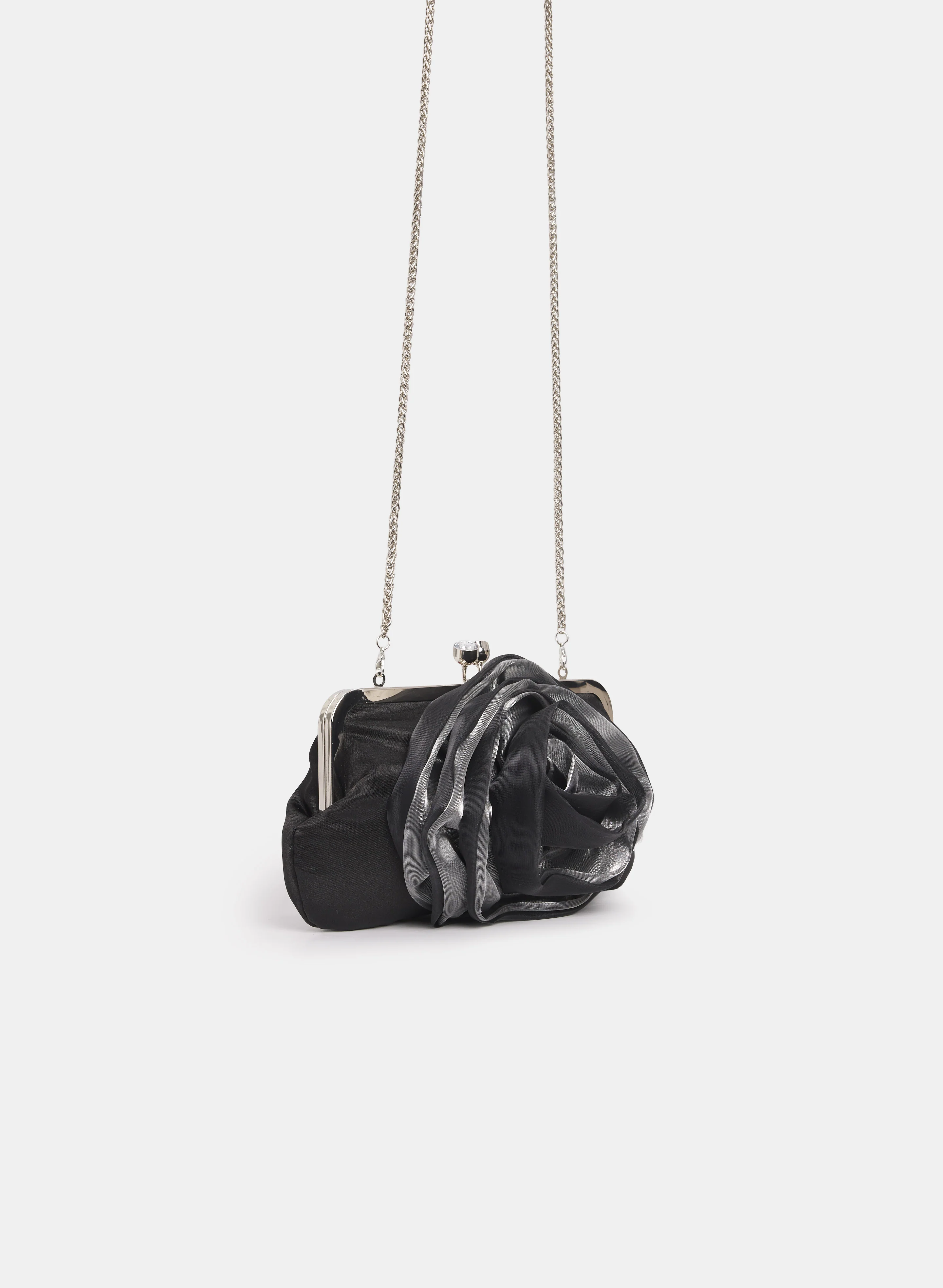 Organza Flower Clutch - Image 3