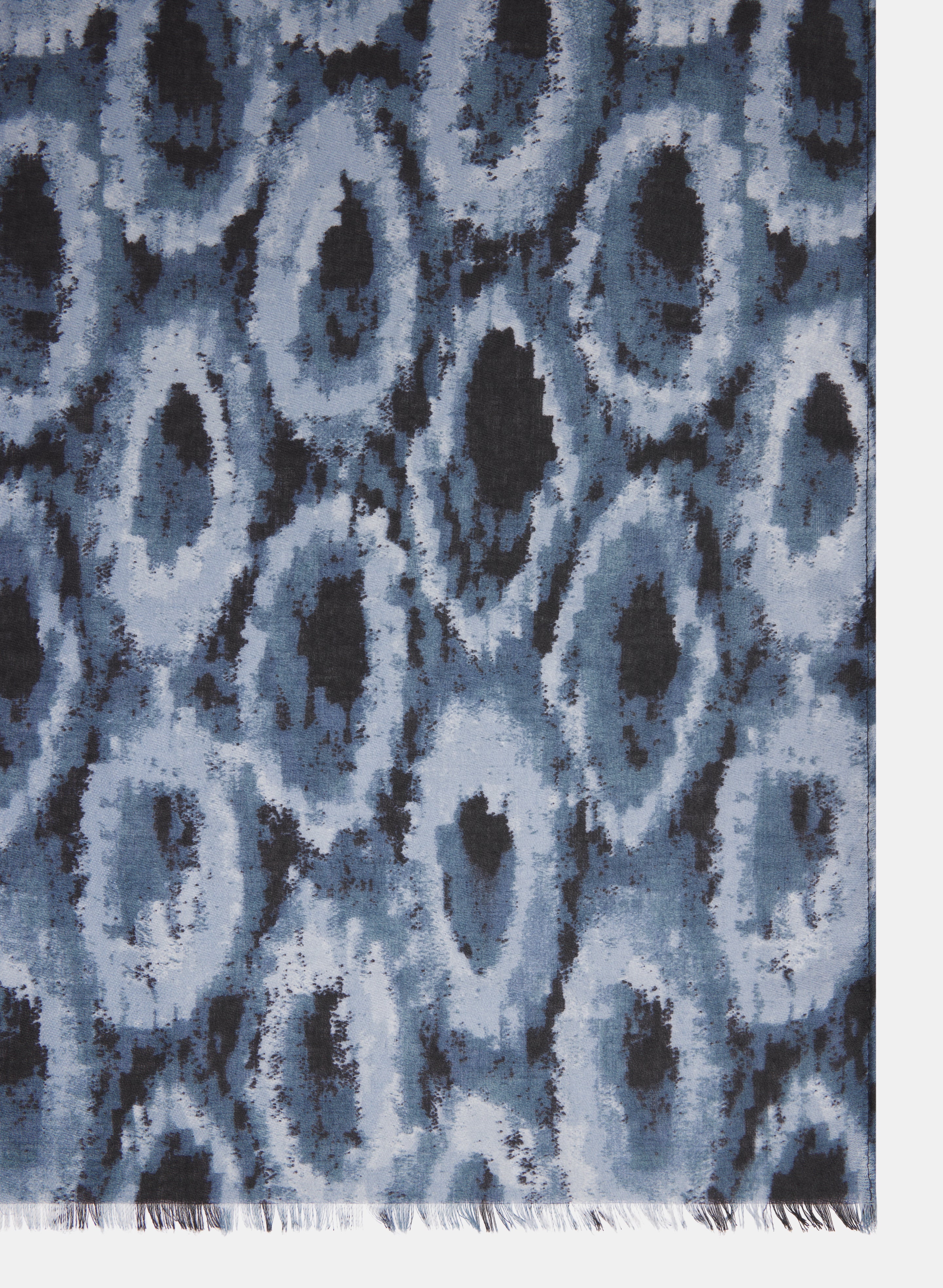 Oval Print Scarf - Image 3