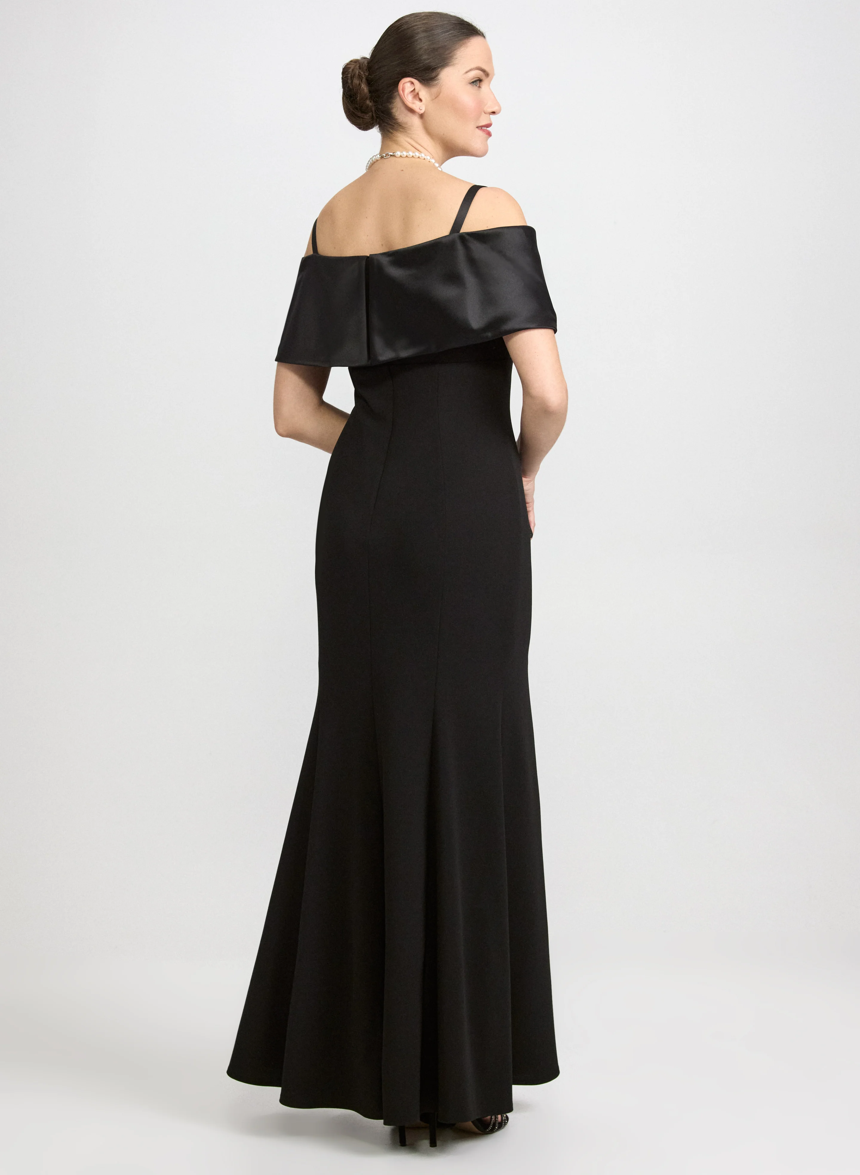 Oversized Bow Detail Dress - Image 4